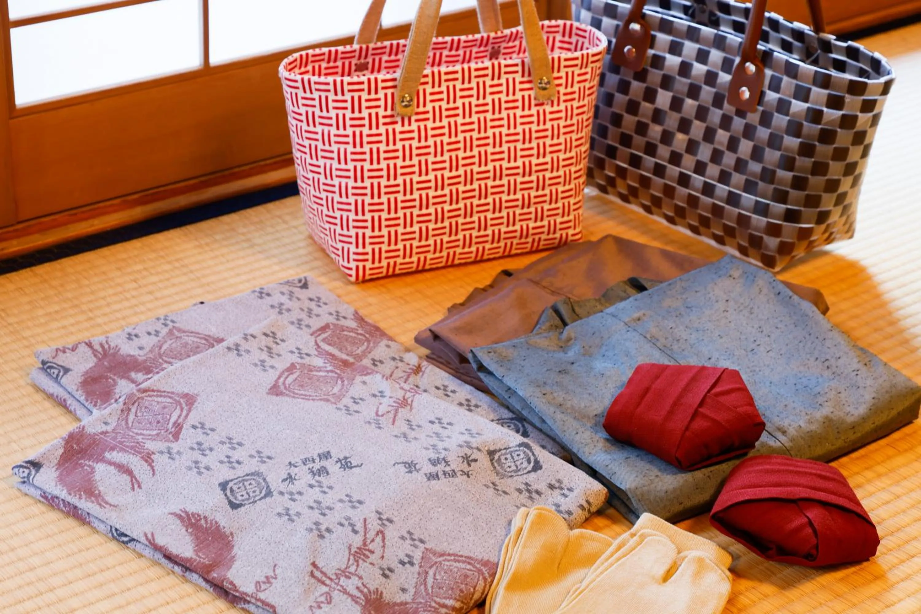 Bed in Onishiya Suishoen