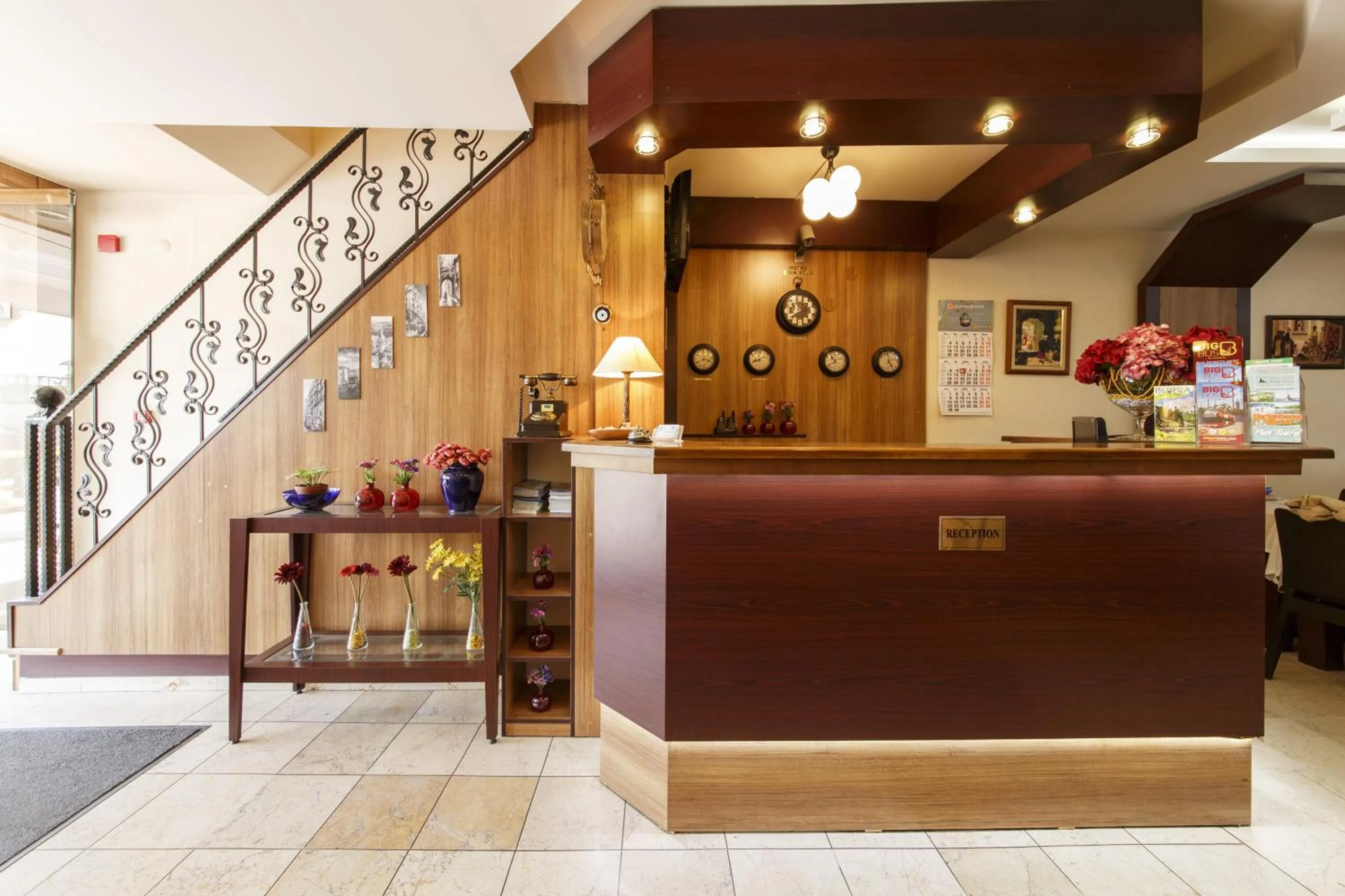 Lobby or reception in Hotel Ipekyolu