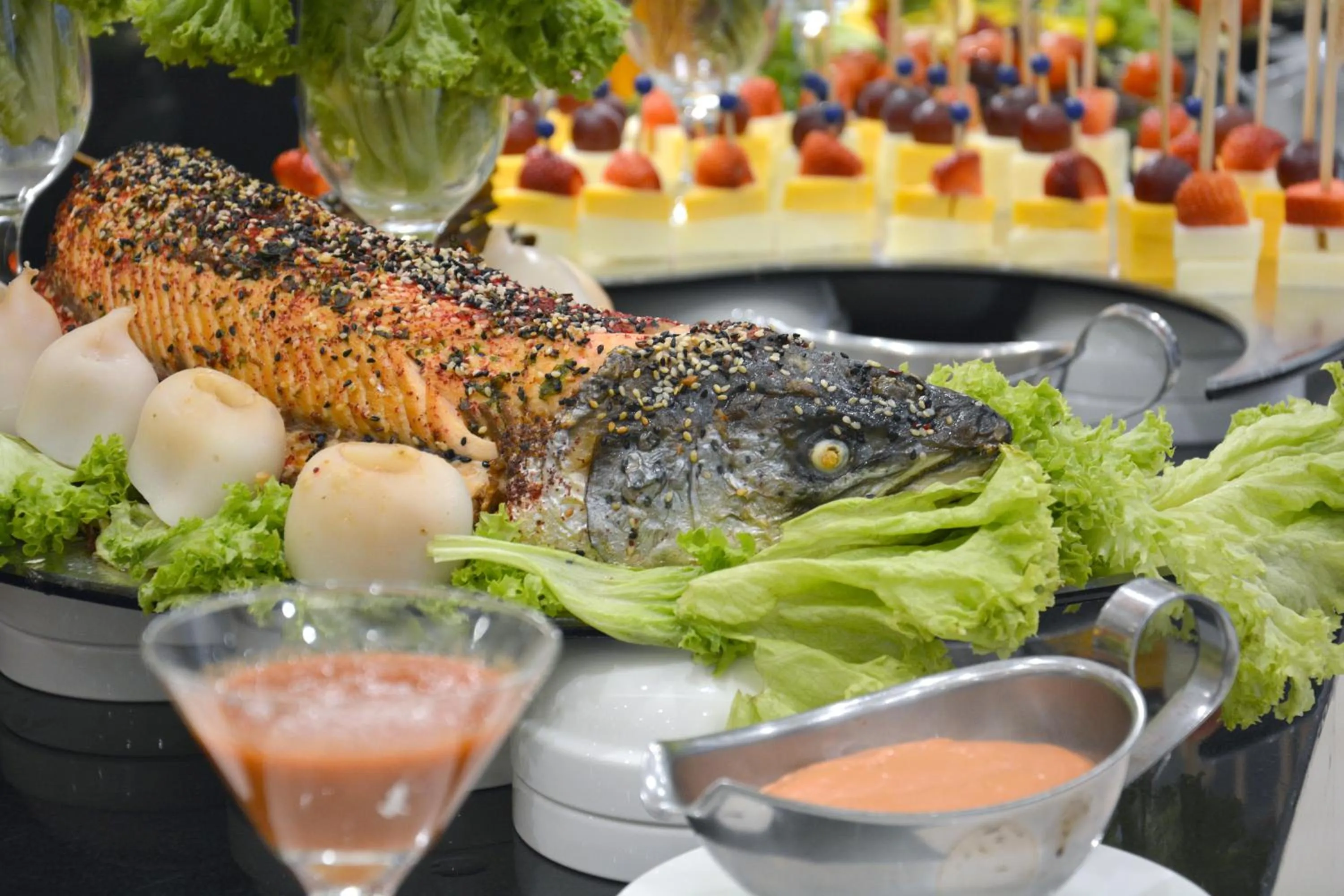 Restaurant/places to eat in MADEN Hotel