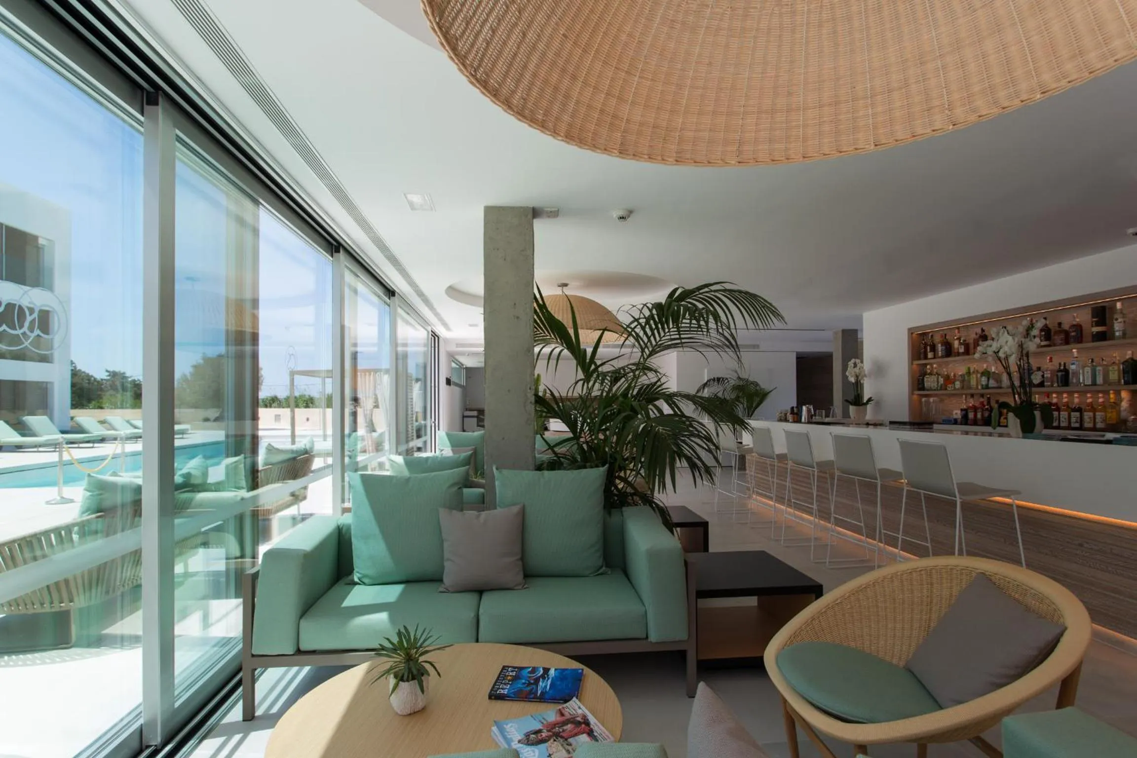 Lounge or bar in Sa Pedrera Suites & Spa