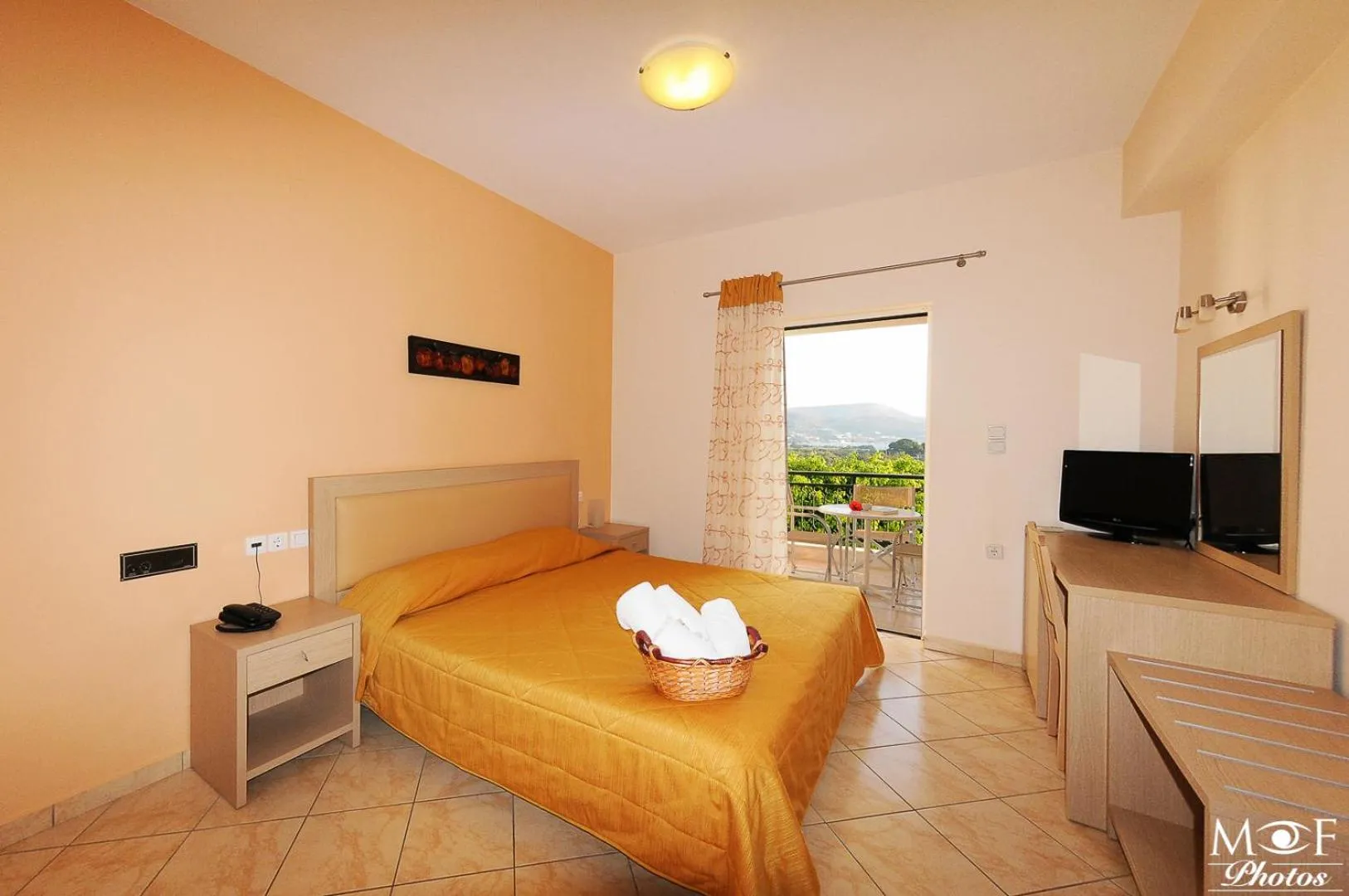 Bedroom, Bed in Hotel Marilen