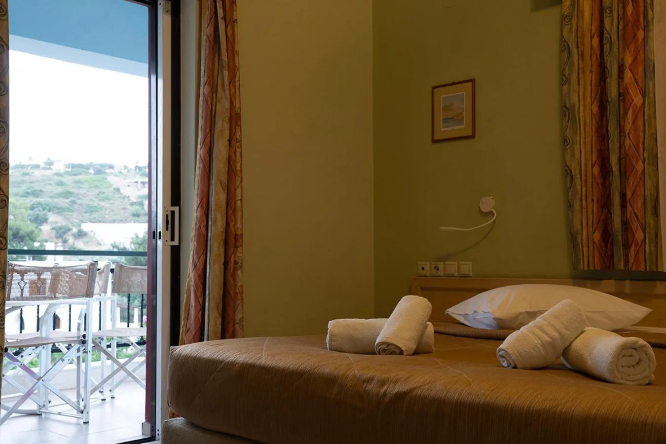 Bed in Hotel Marilen