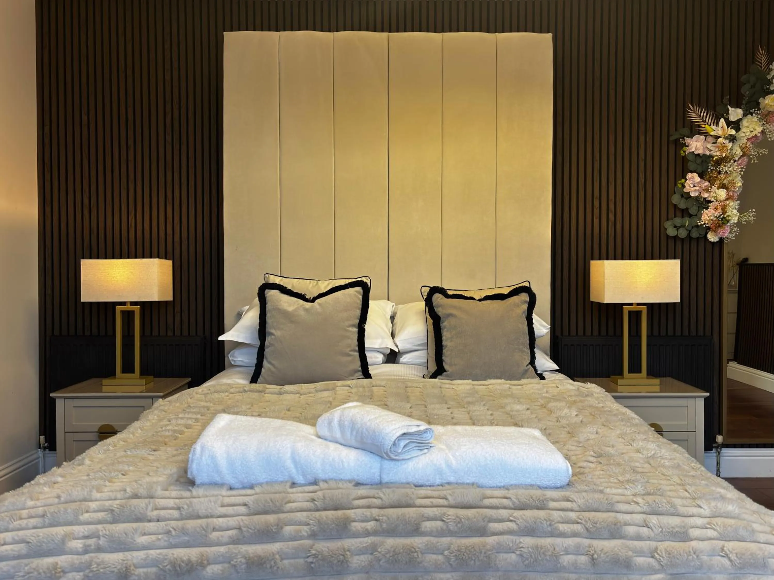 Bed in The Ultimate Group Complex, Hens & Celebrations at The Old Fire Station Canterbury, 3 Homes