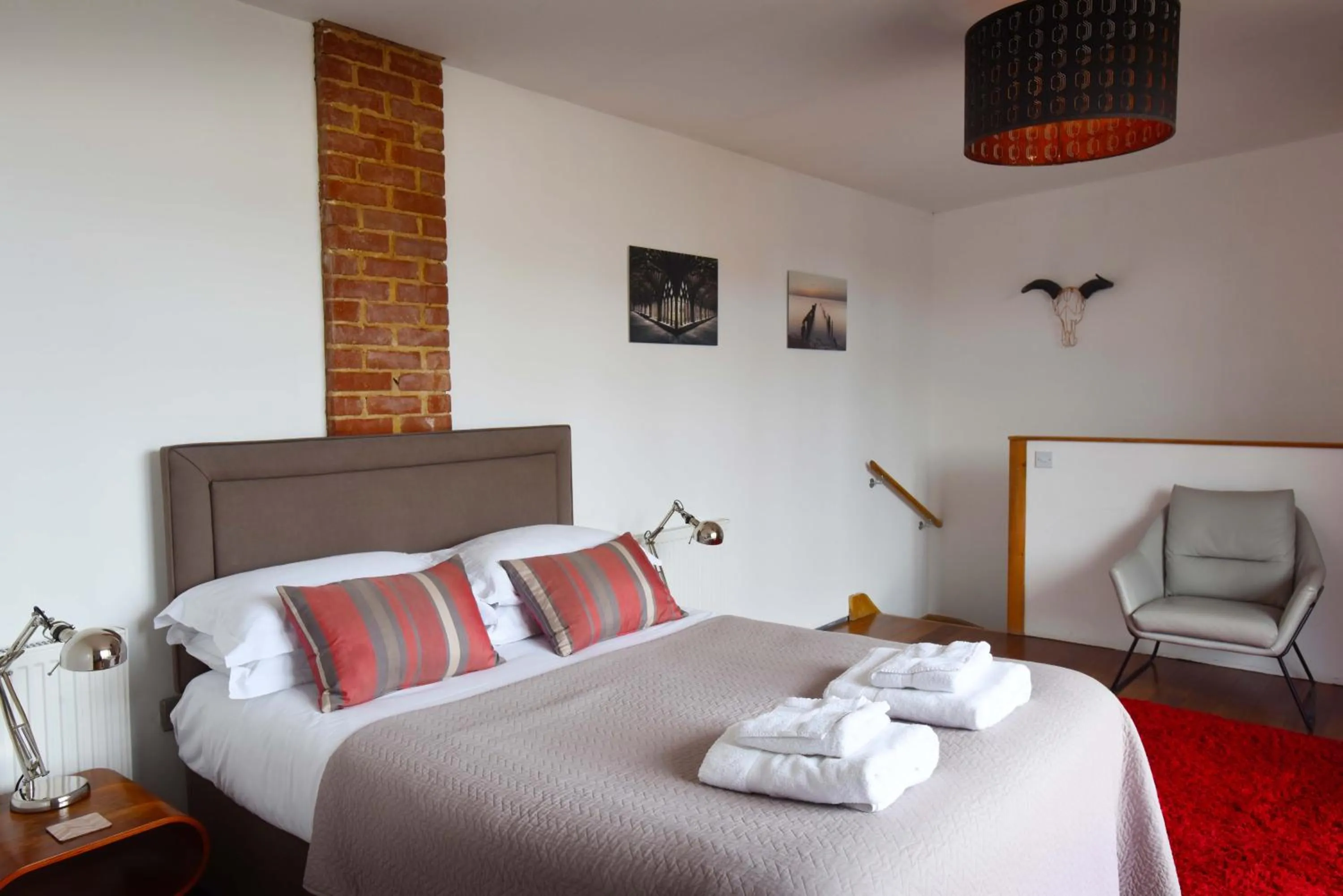 Bed in The Ultimate Group Complex, Hens & Celebrations at The Old Fire Station Canterbury, 3 Homes
