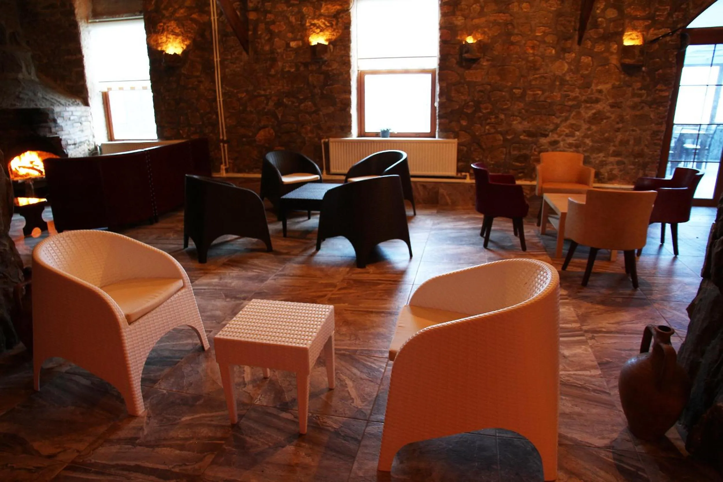 Lobby or reception in Aqua Boss Hotel