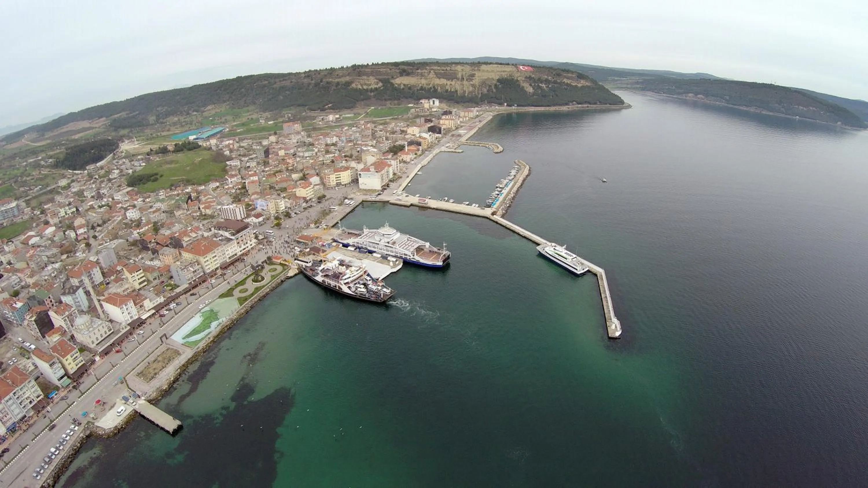 City view in Aqua Boss Hotel