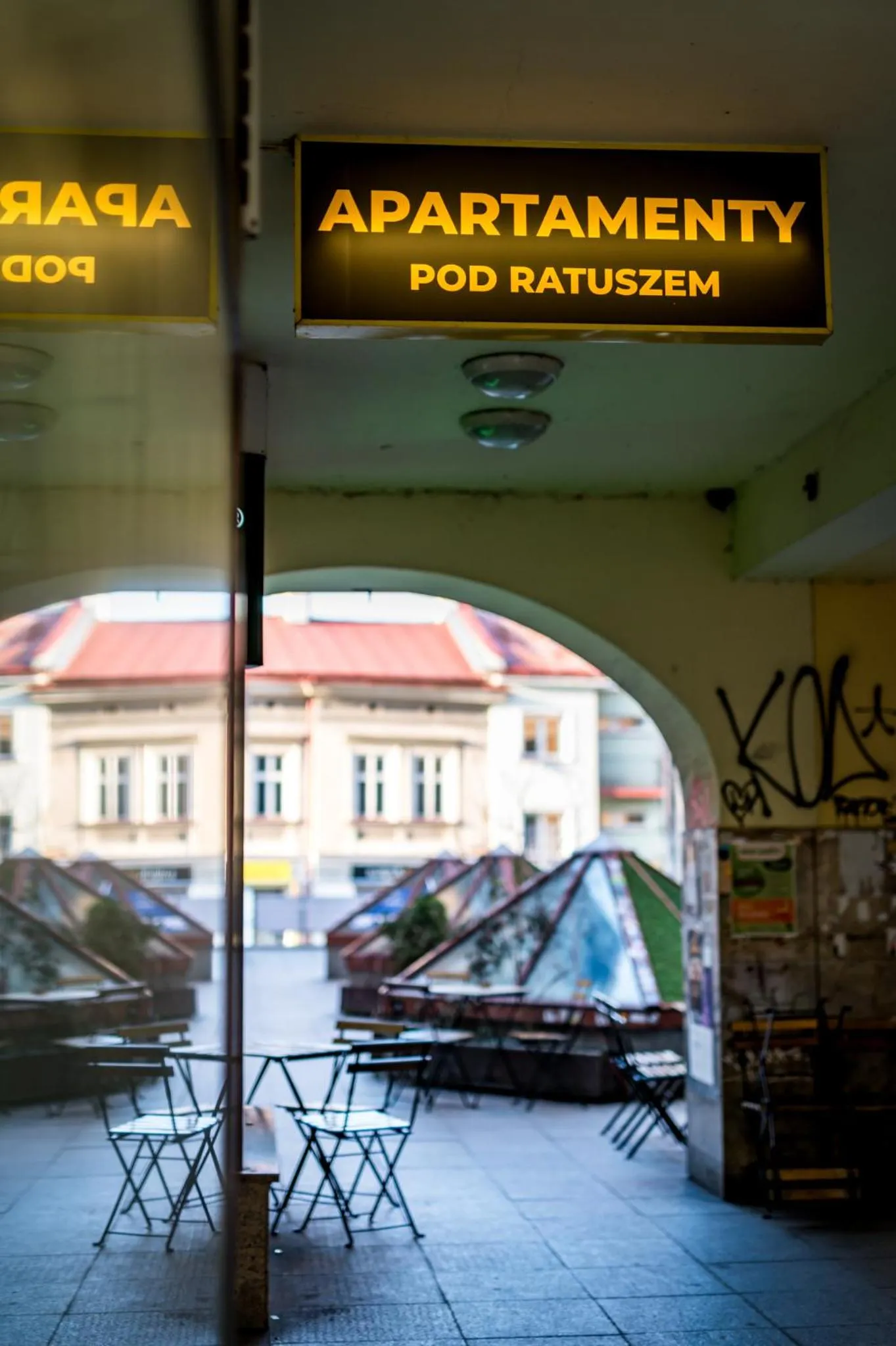 Facade/entrance in Pod Ratuszem