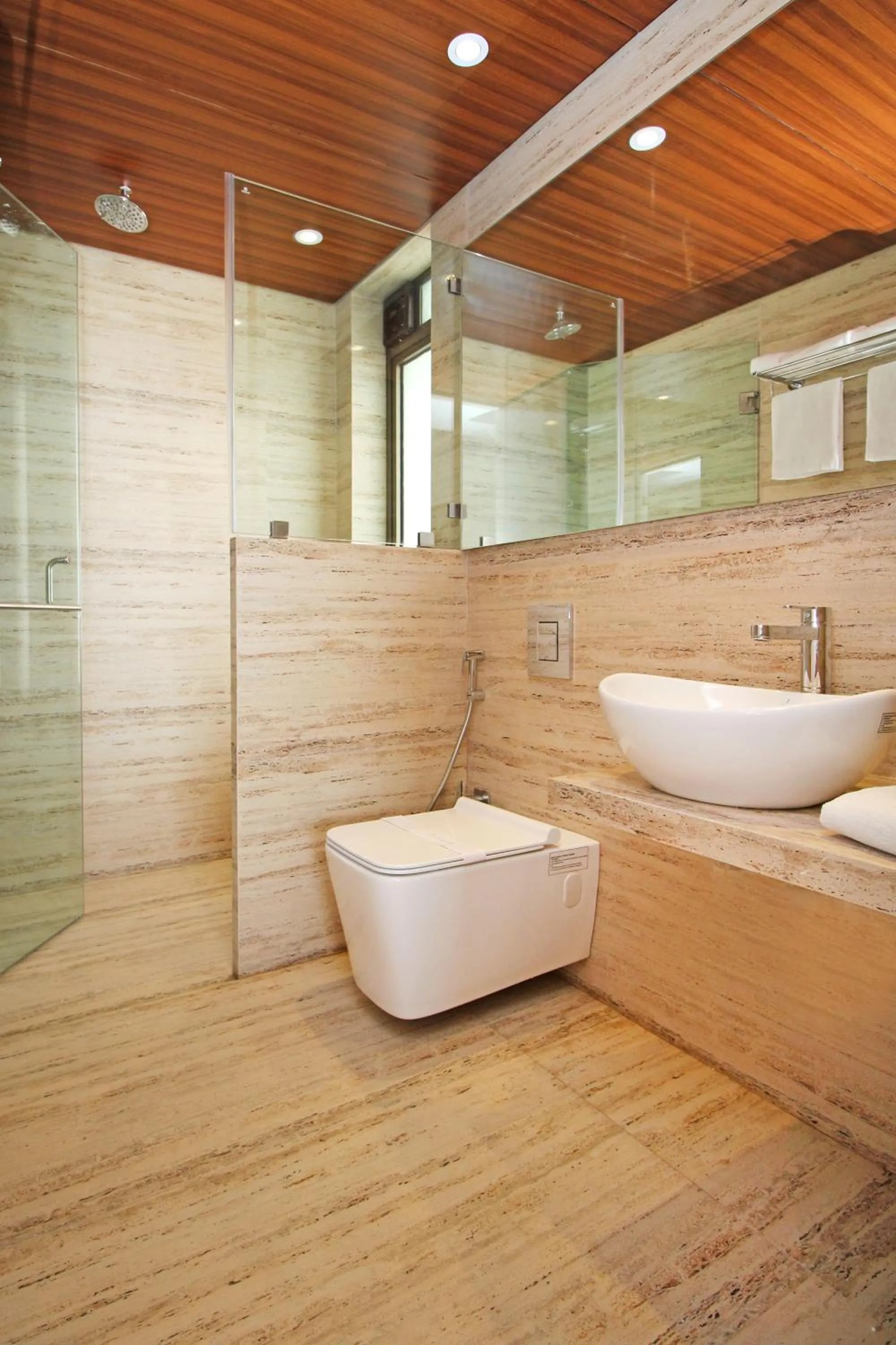 Shower in Theory9 Premium Service Apartments Khar