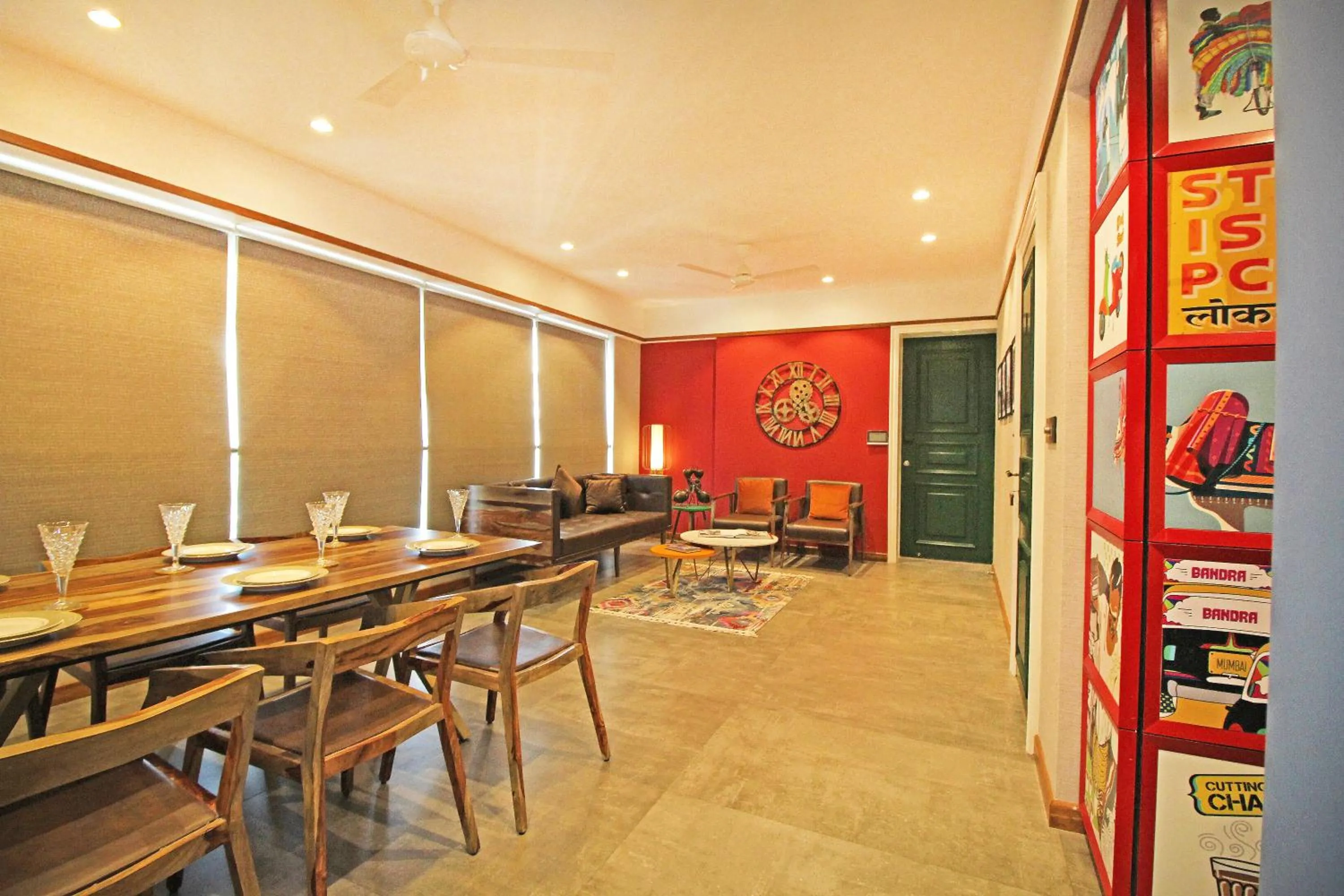 Dining area in Theory9 Premium Service Apartments Khar