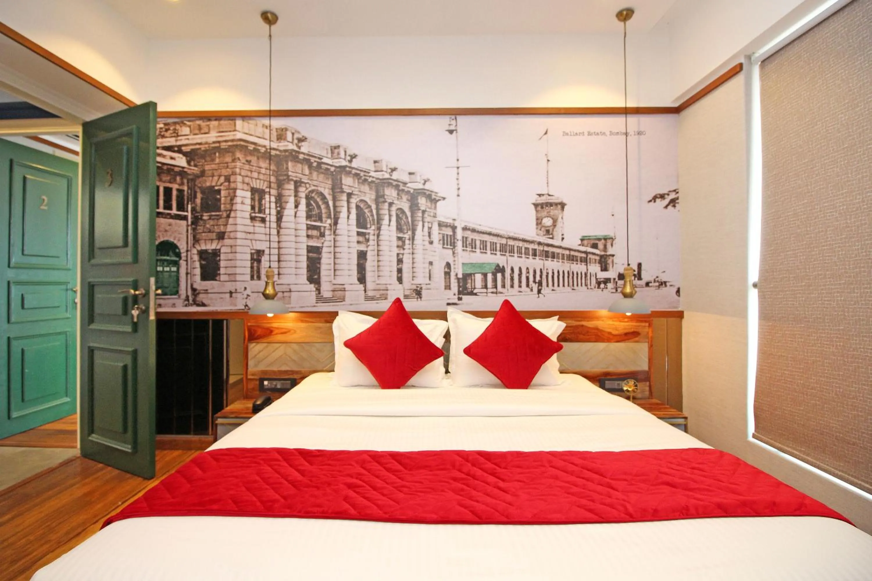 Bedroom, Bed in Theory9 Premium Service Apartments Khar