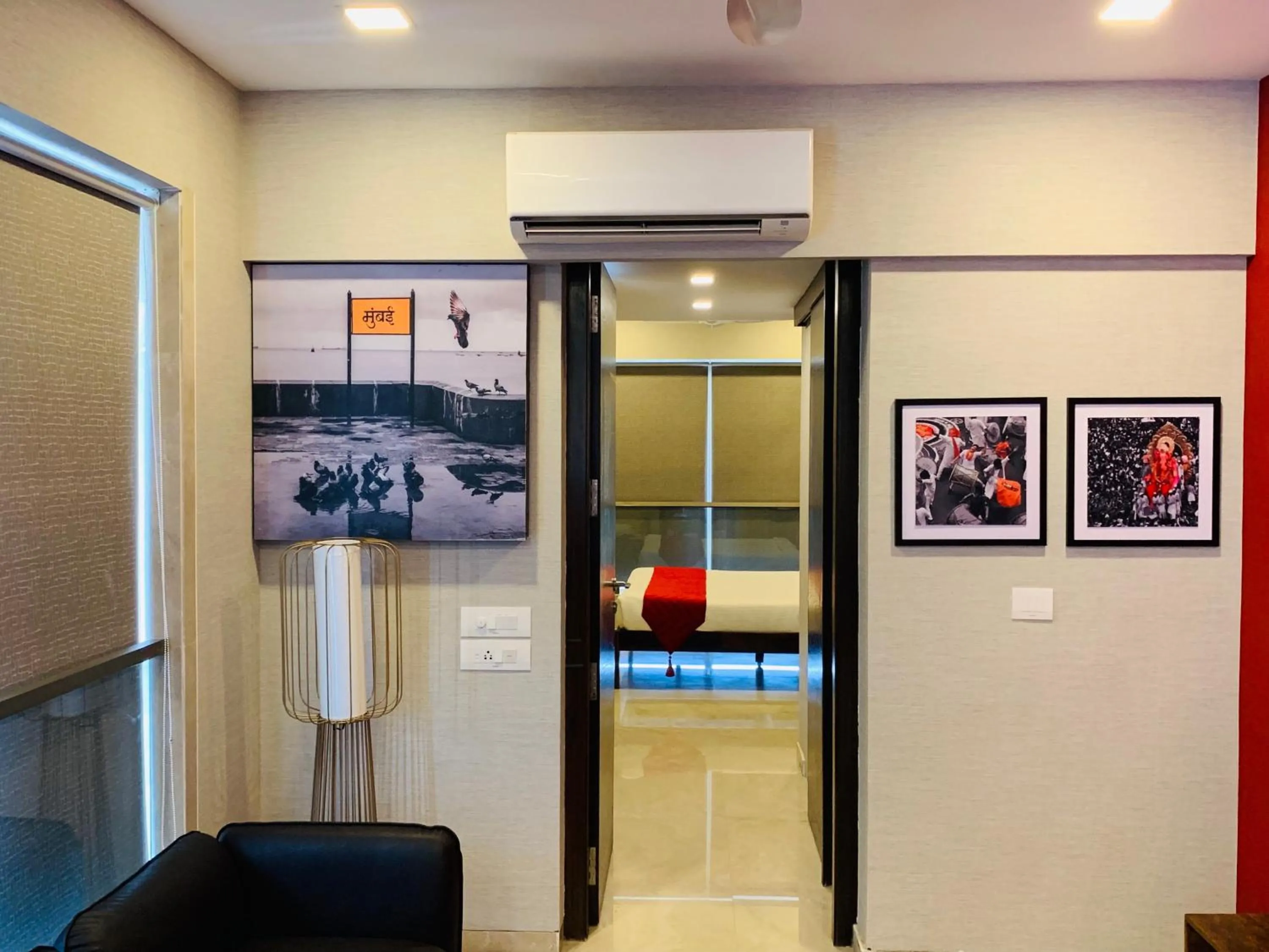 Living room in Theory9 Premium Service Apartments Khar