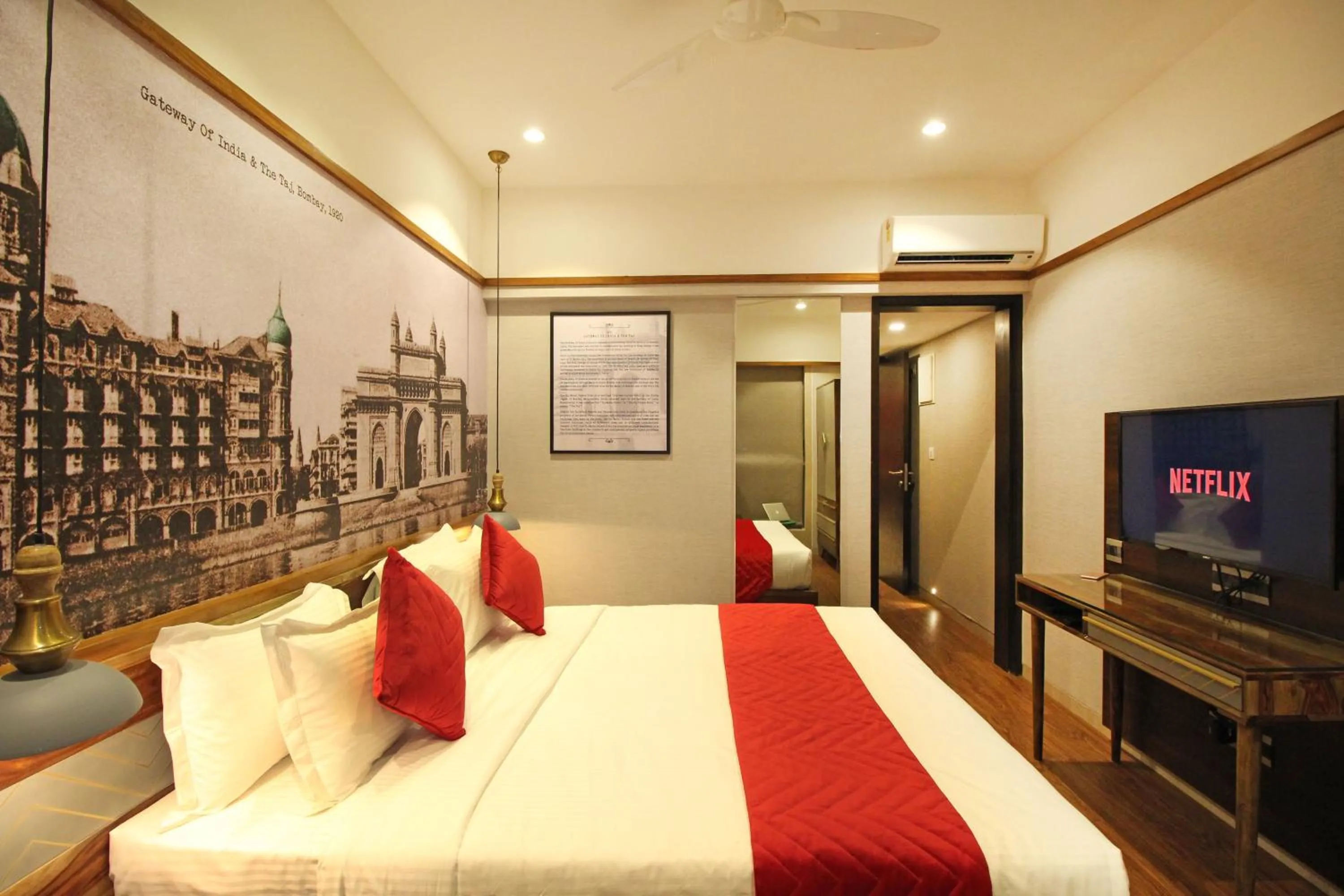 Photo of the whole room, Bed in Theory9 Premium Service Apartments Khar