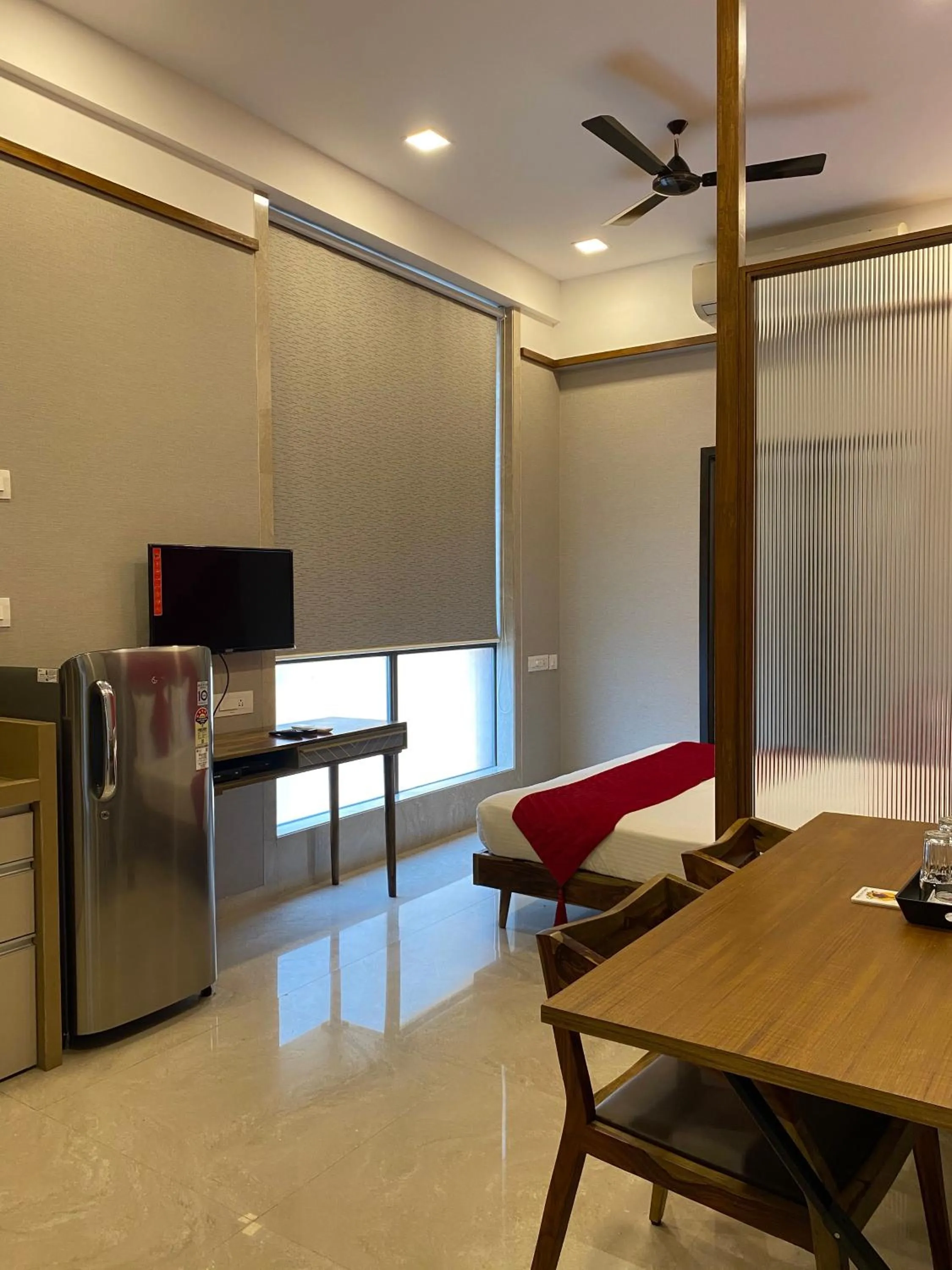 Bedroom in Theory9 Premium Service Apartments Khar