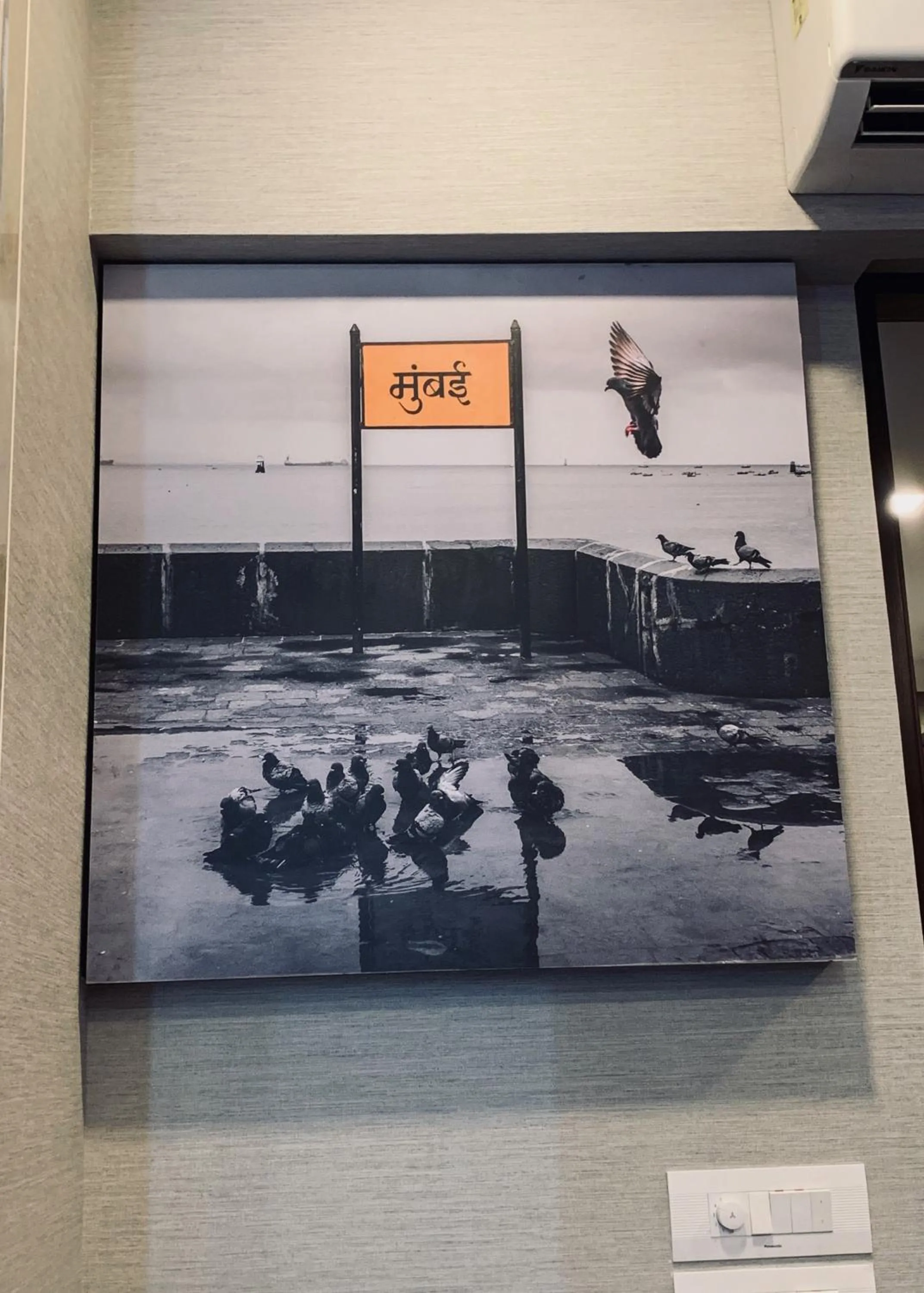 Decorative detail in Theory9 Premium Service Apartments Khar