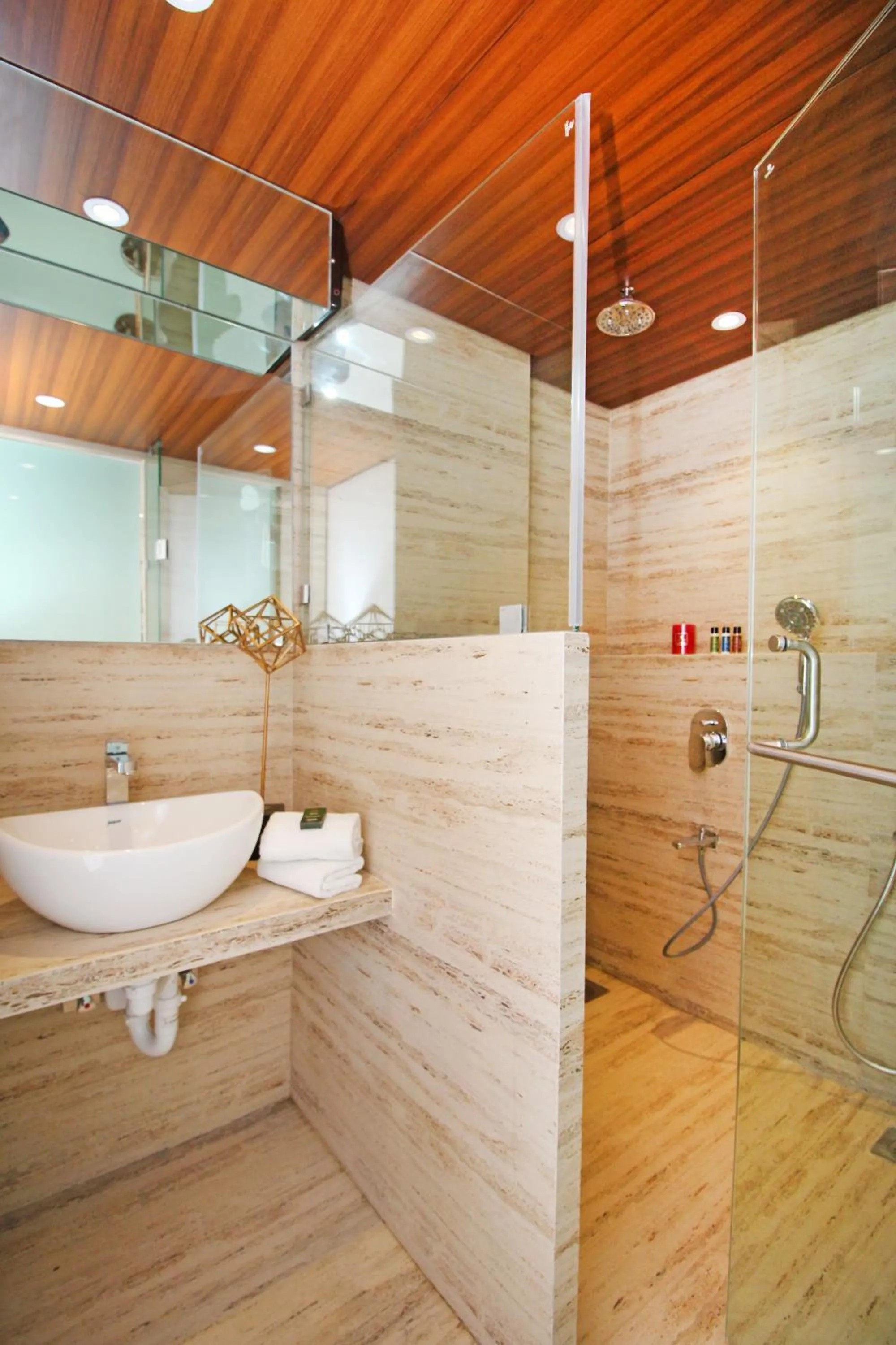 Shower in Theory9 Premium Service Apartments Khar