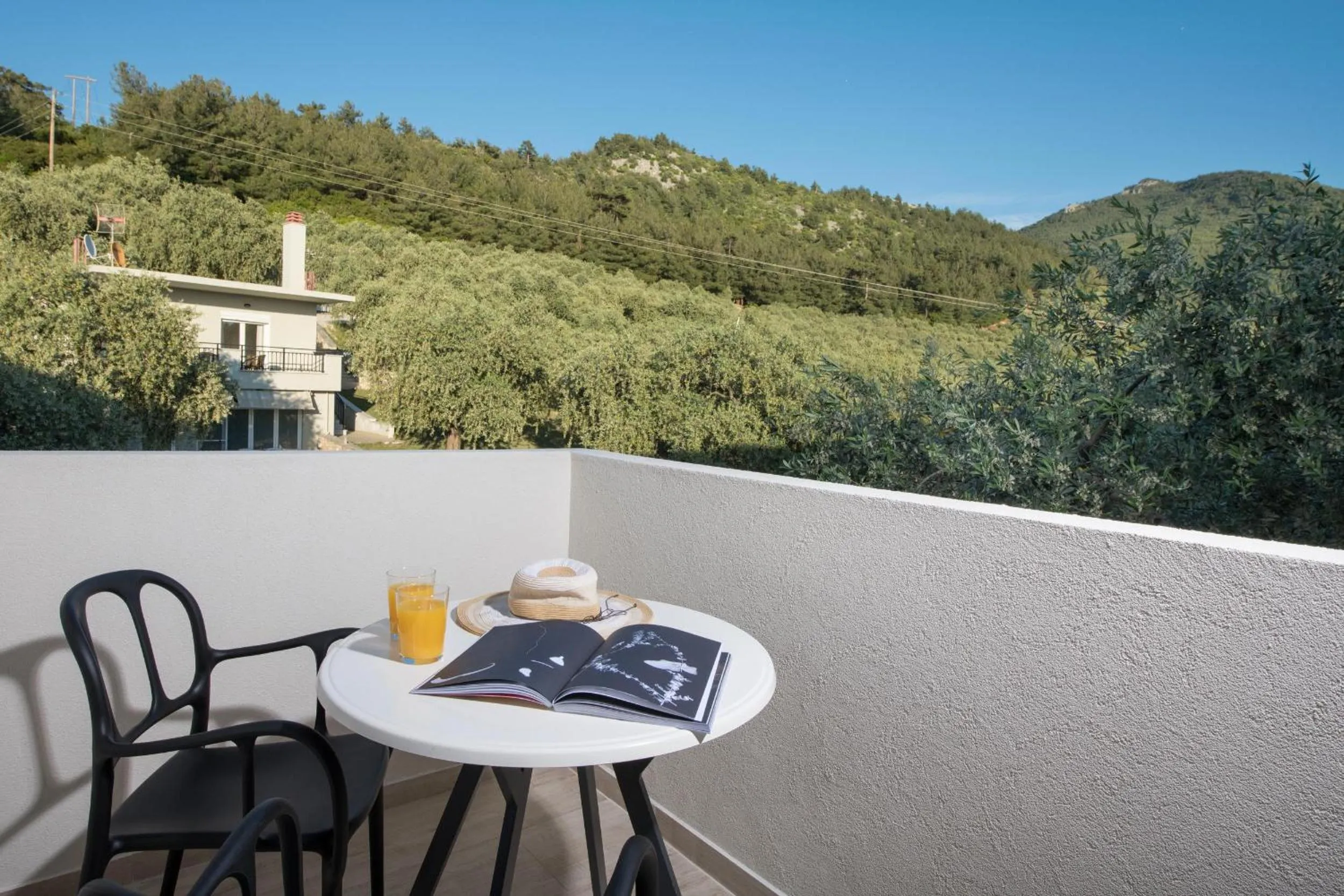Balcony/Terrace in Hotel Villa Natassa