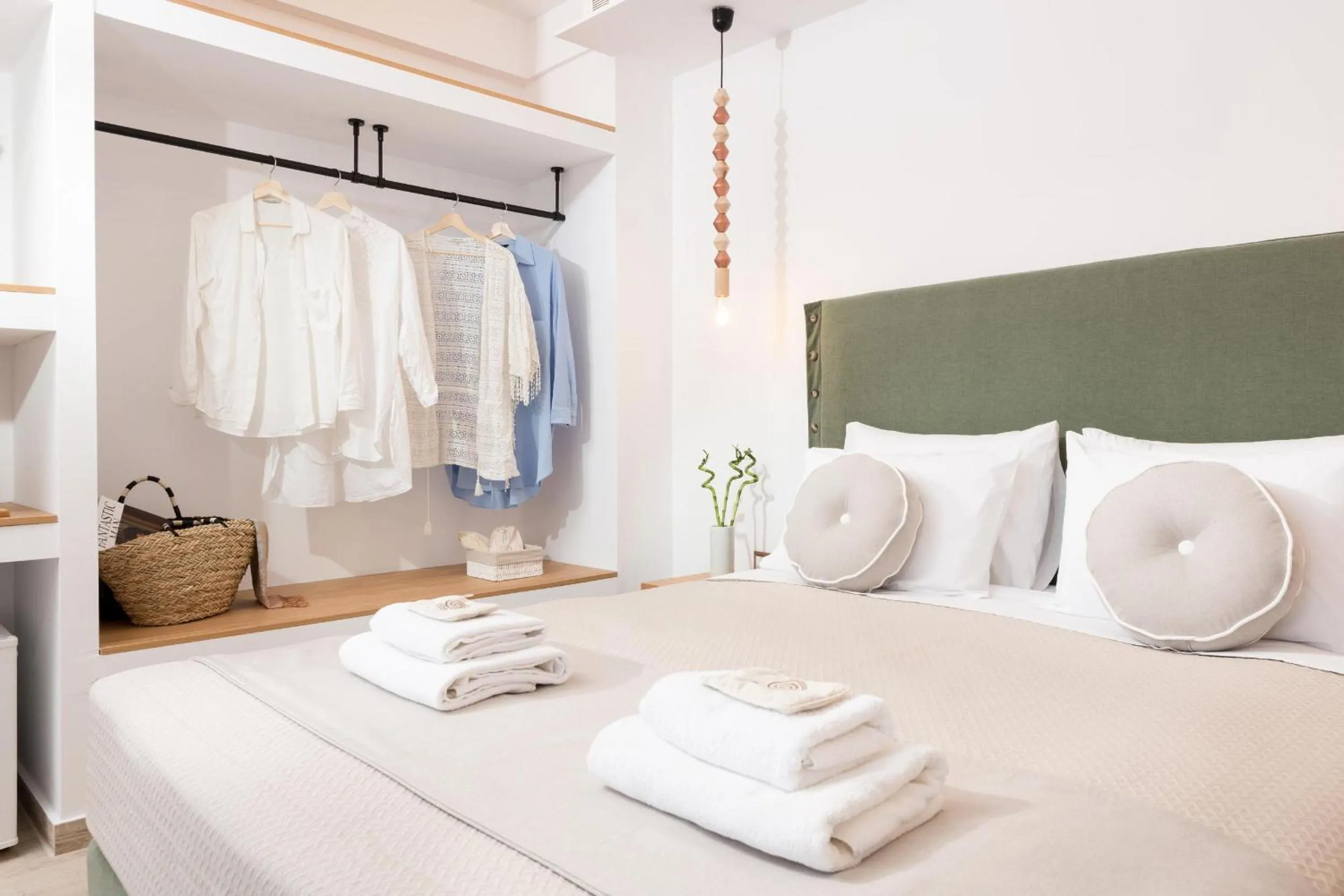 Bed in Hotel Villa Natassa