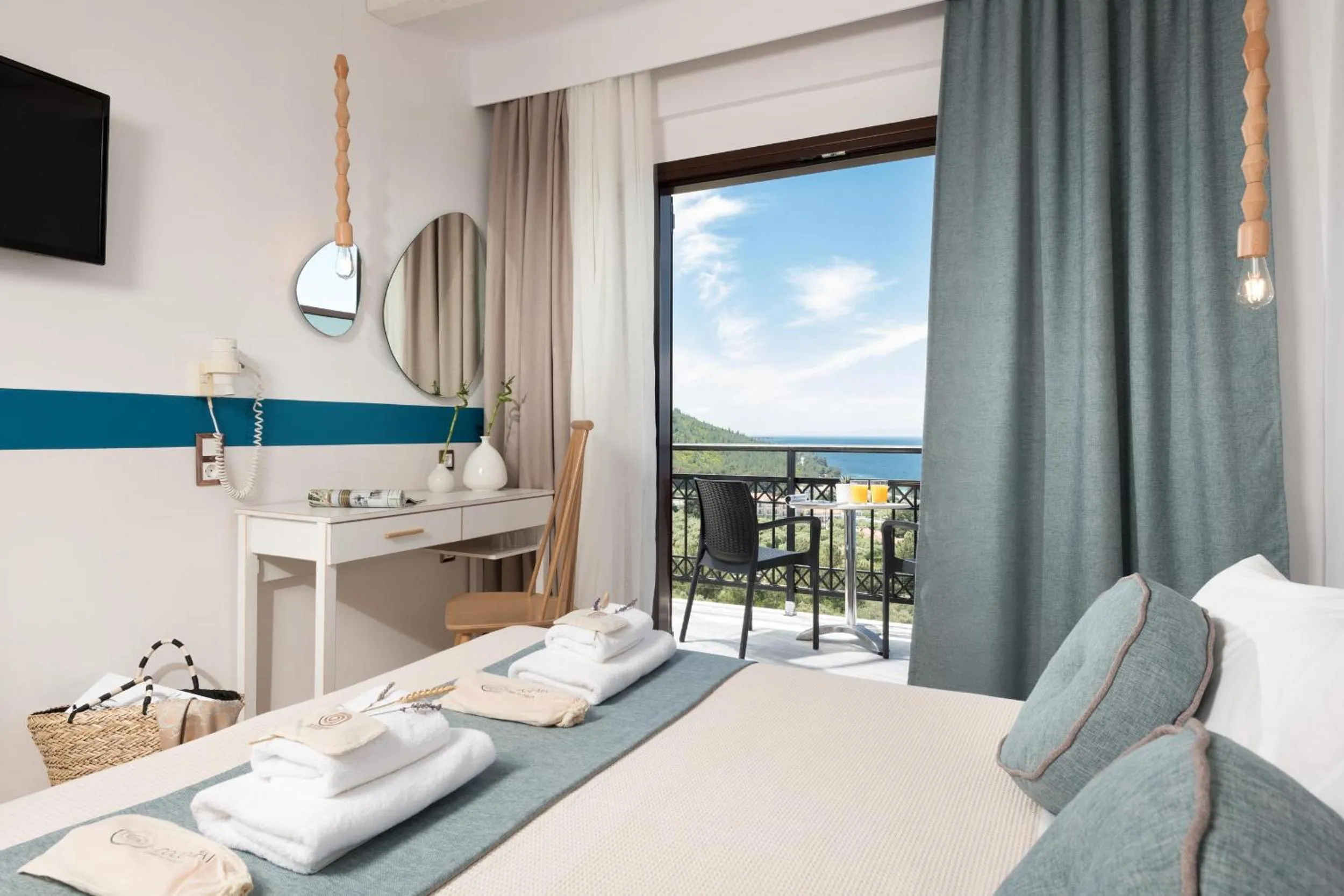 Balcony/Terrace in Hotel Villa Natassa