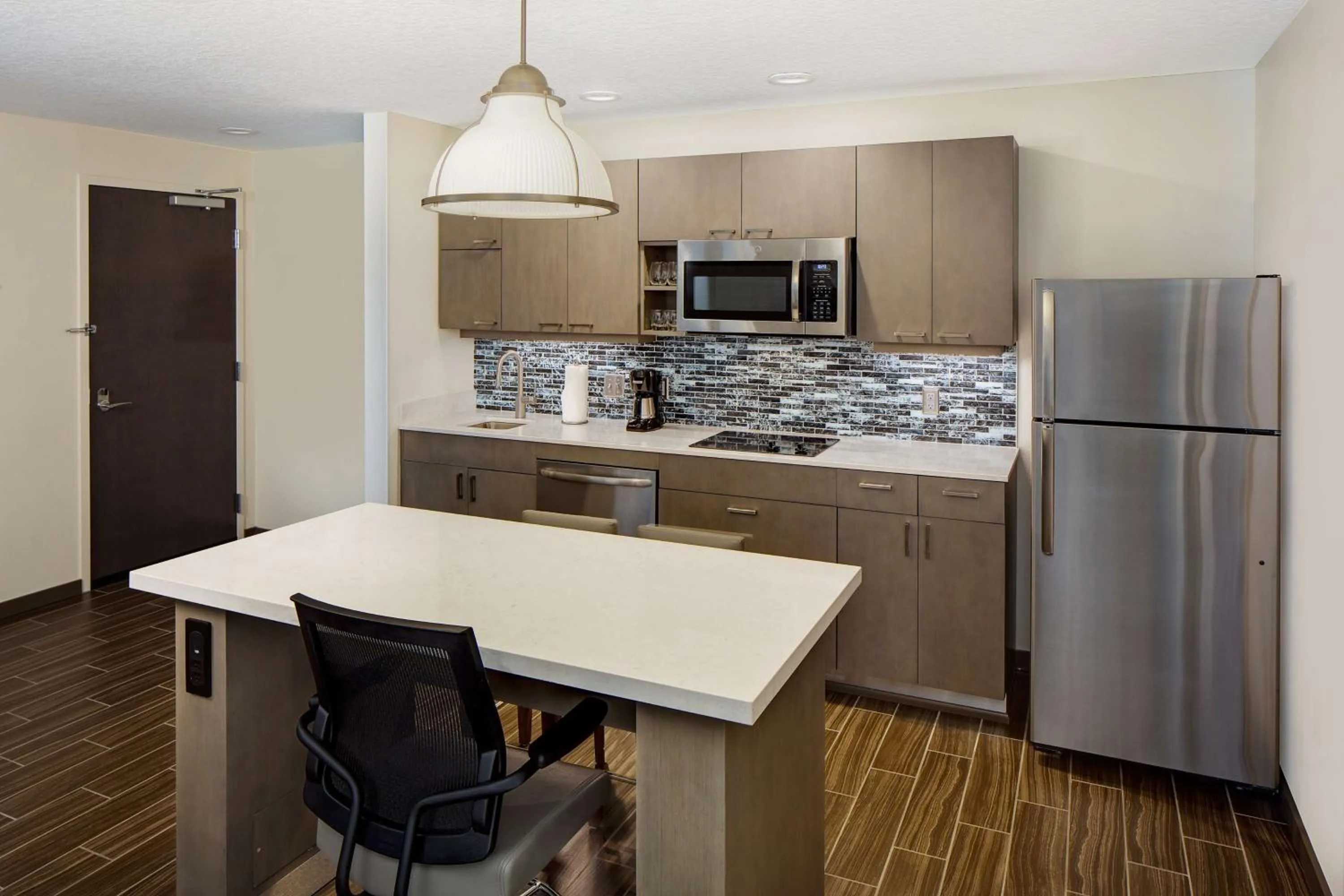 Coffee/tea facilities in Hyatt House across from Universal Orlando Resort