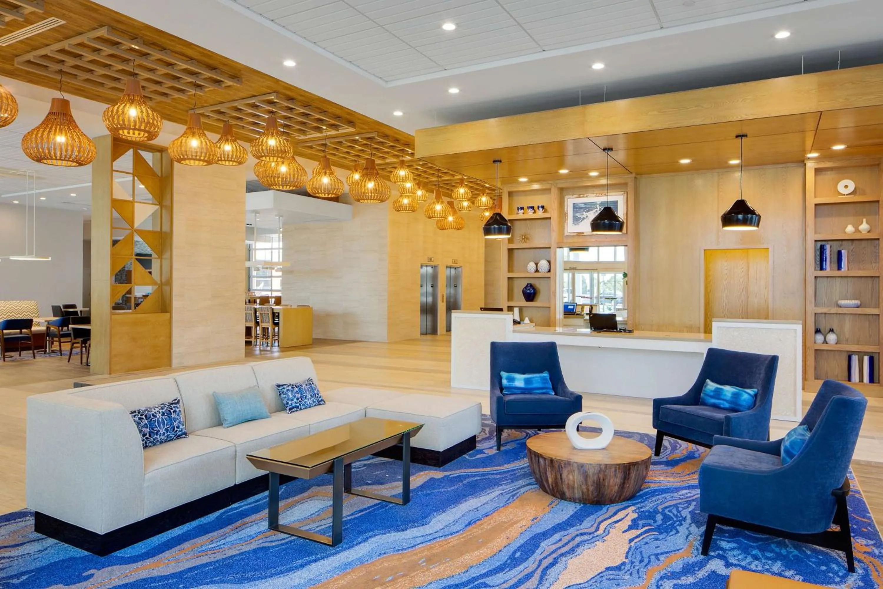 Lobby or reception in Hyatt House across from Universal Orlando Resort