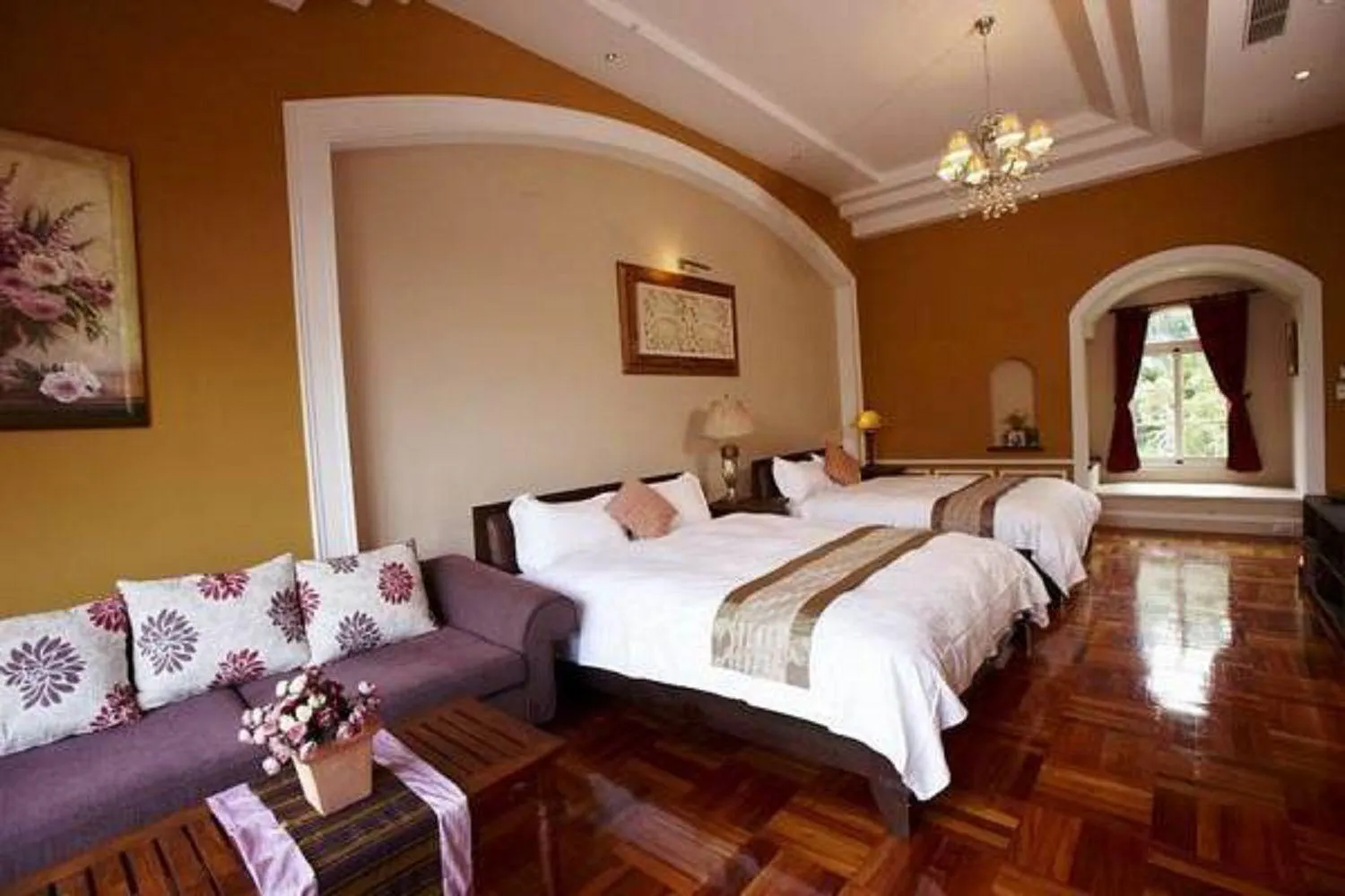 Decorative detail, Bed in My Chateau Resort