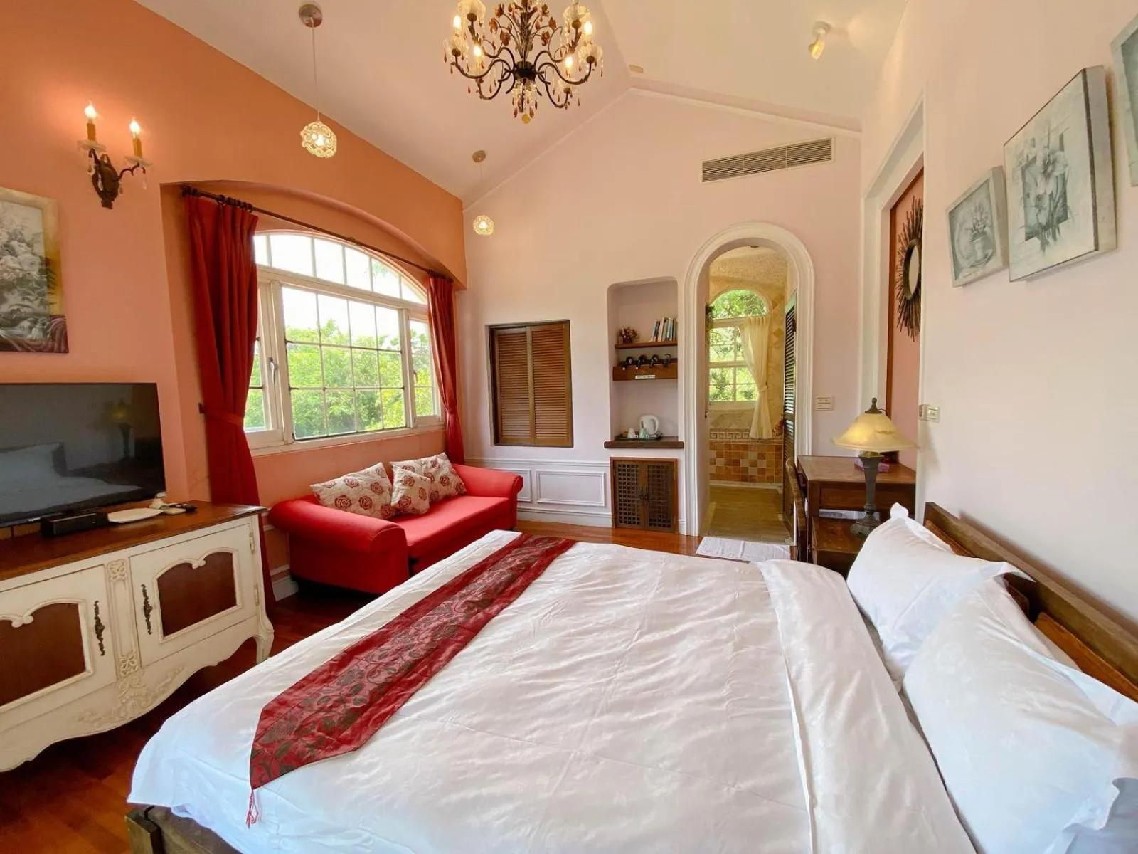 Bed in My Chateau Resort