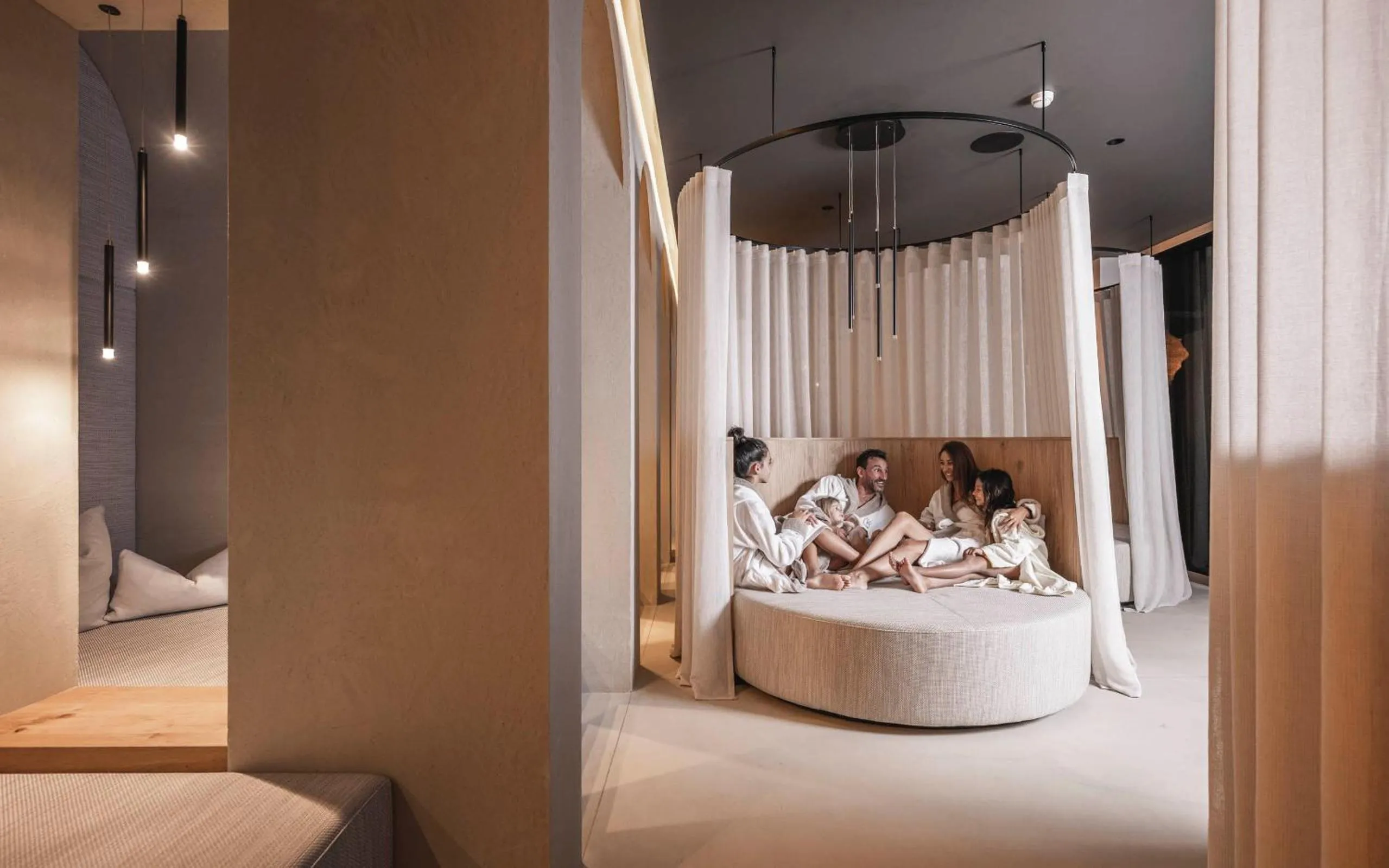 Sauna, Bed in Biancaneve Family Hotel