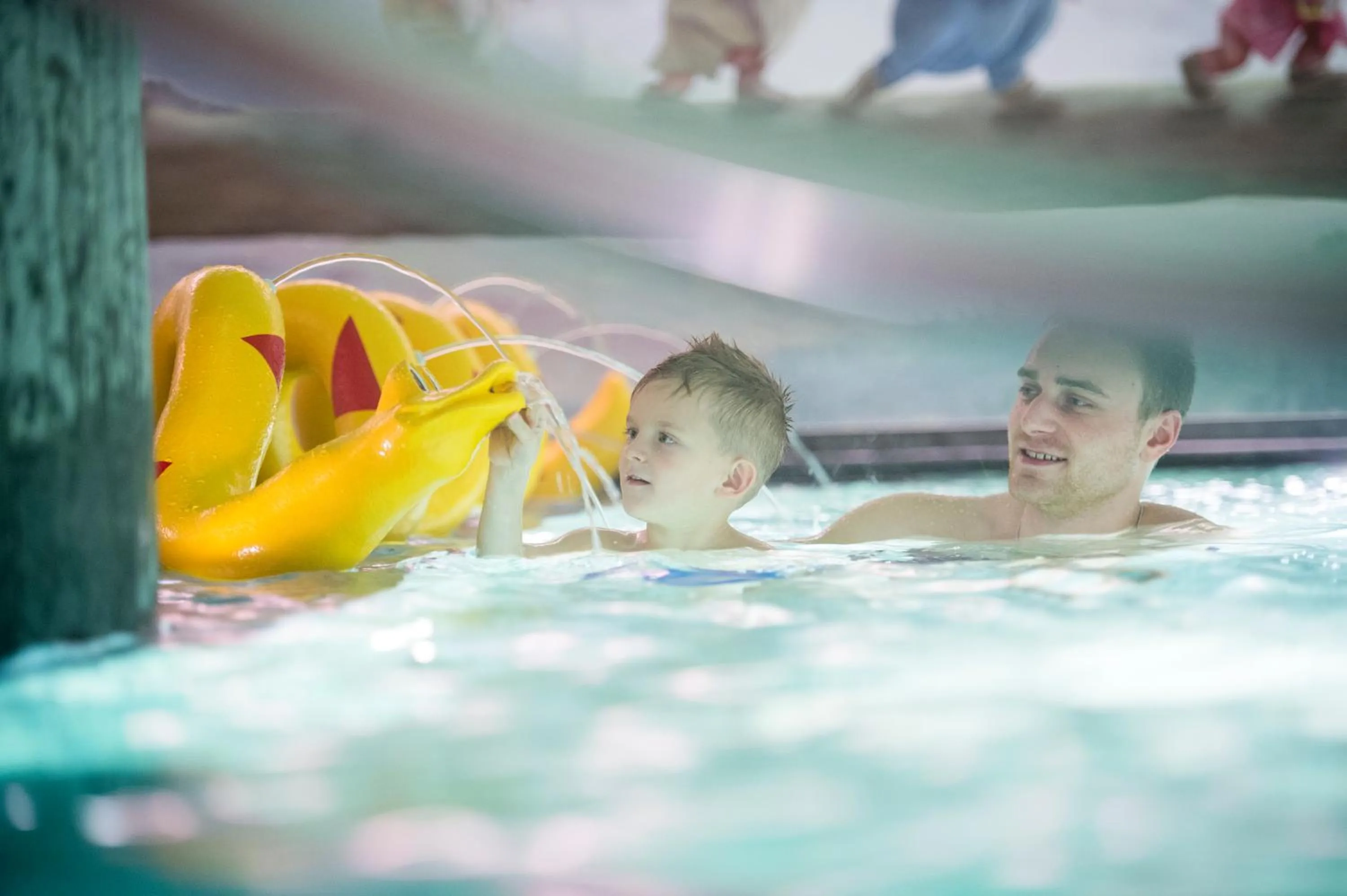 Swimming pool in Biancaneve Family Hotel