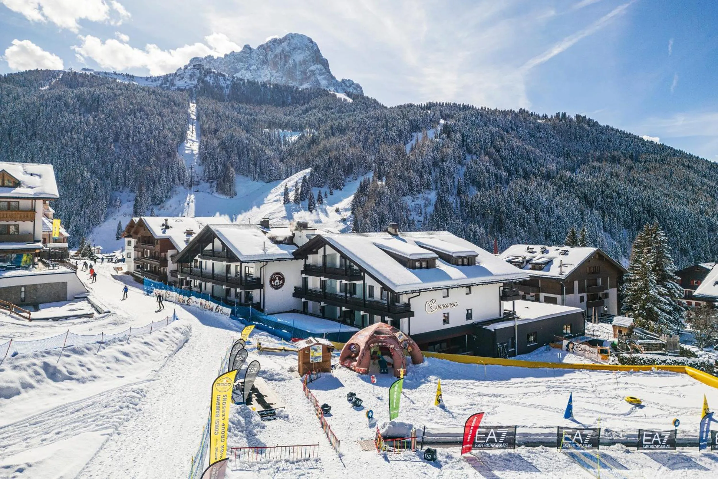 Property building in Biancaneve Family Hotel