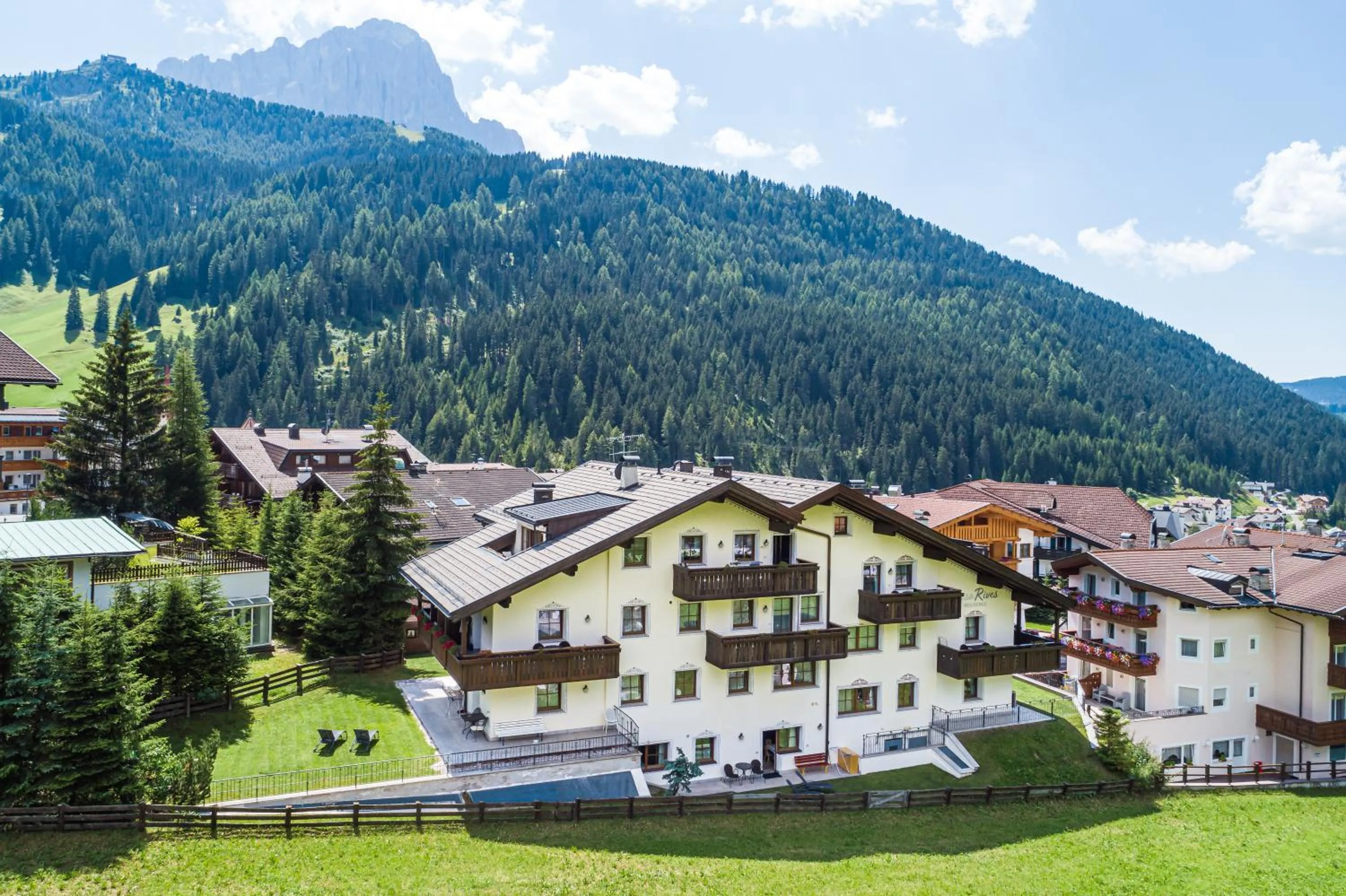 Bird's eye view in Residence Cesa Rives