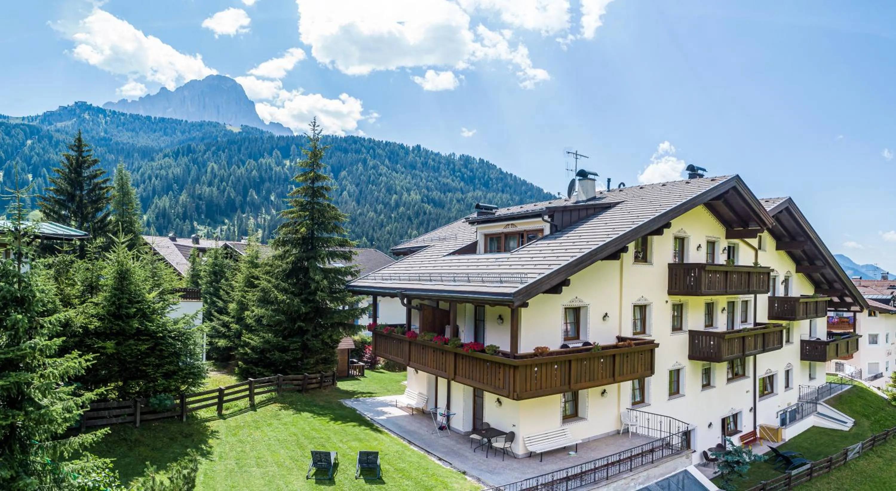 Bird's eye view in Residence Cesa Rives