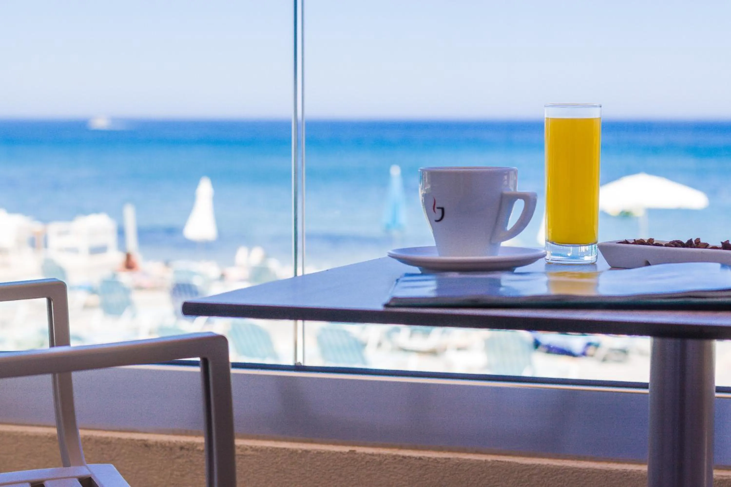 Balcony/Terrace in Theo Star Beach Hotel