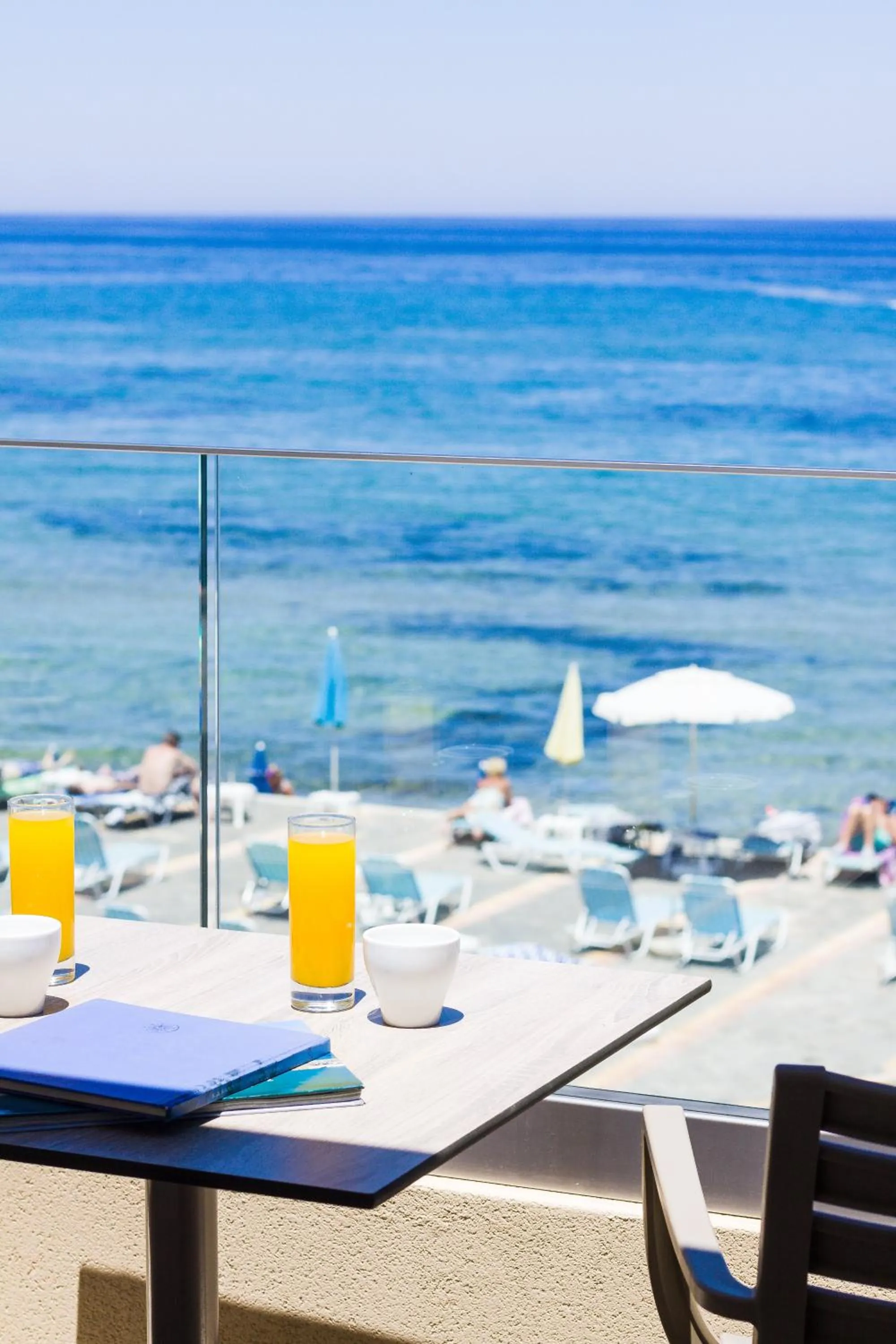 Balcony/Terrace in Theo Star Beach Hotel