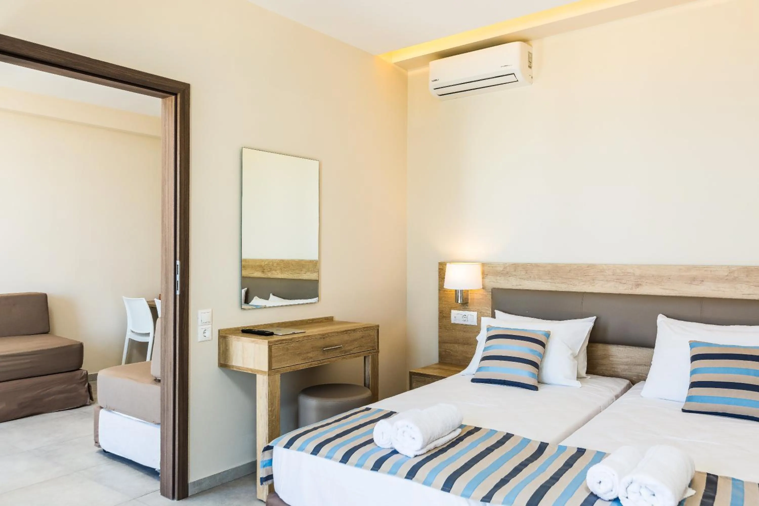 Bedroom, Bed in Theo Star Beach Hotel