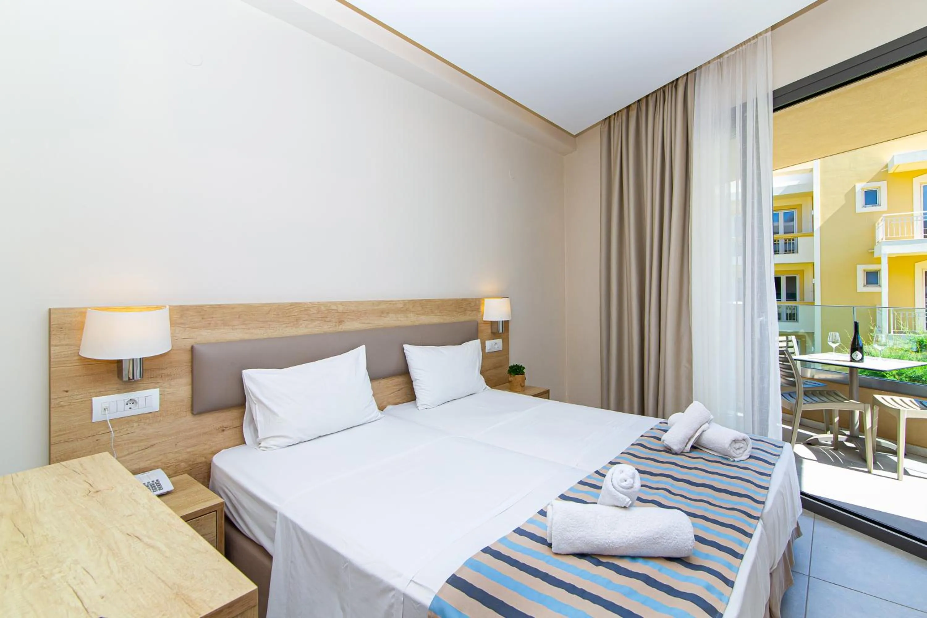 Bedroom, Bed in Theo Star Beach Hotel