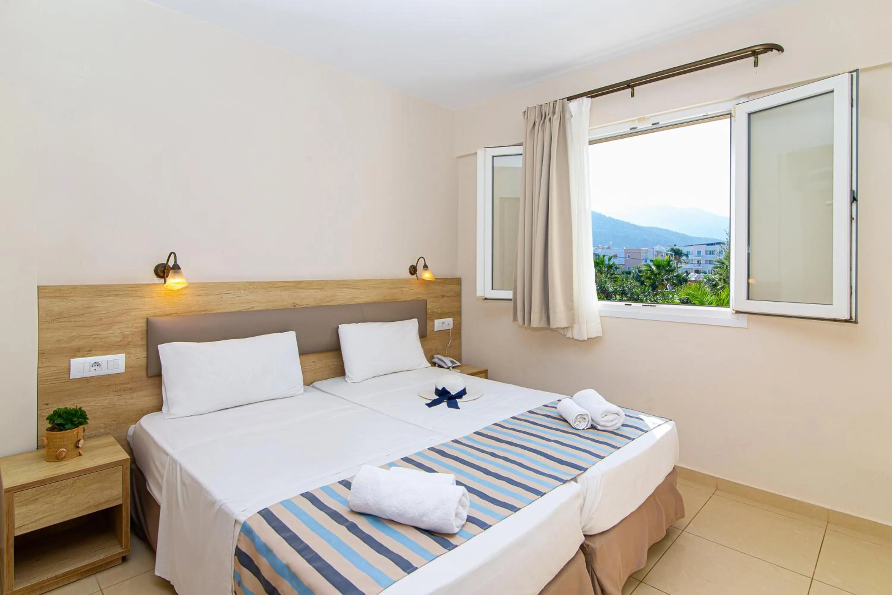 Bedroom, Bed in Theo Star Beach Hotel