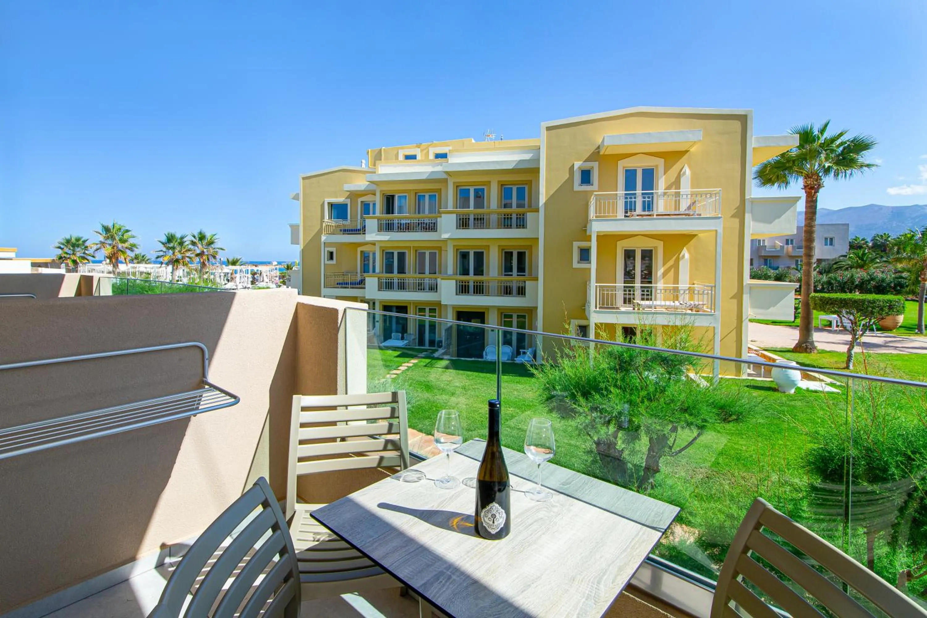 Balcony/Terrace in Theo Star Beach Hotel