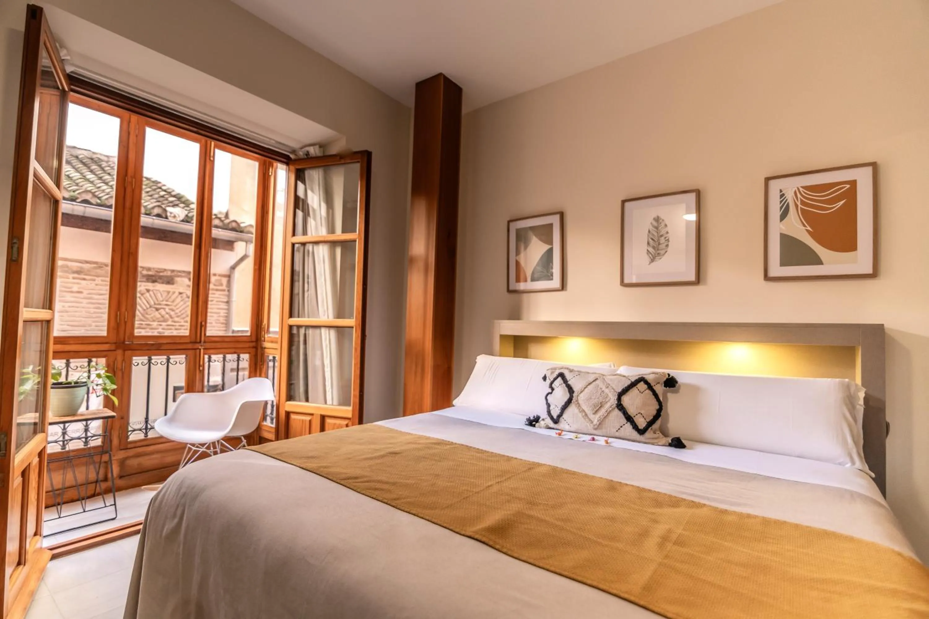 Bed in Apartamentos VITA CENTER