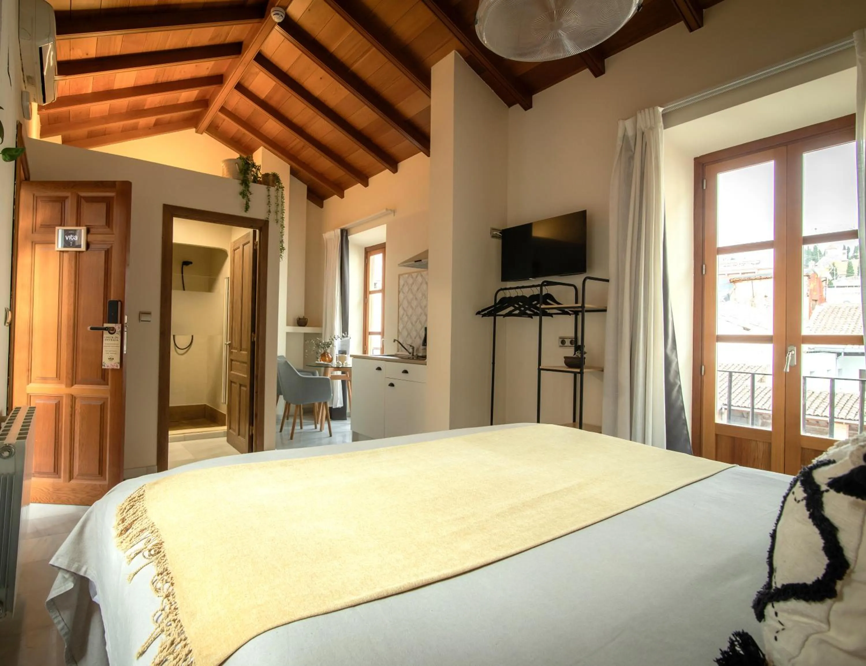 Bed in Apartamentos VITA CENTER