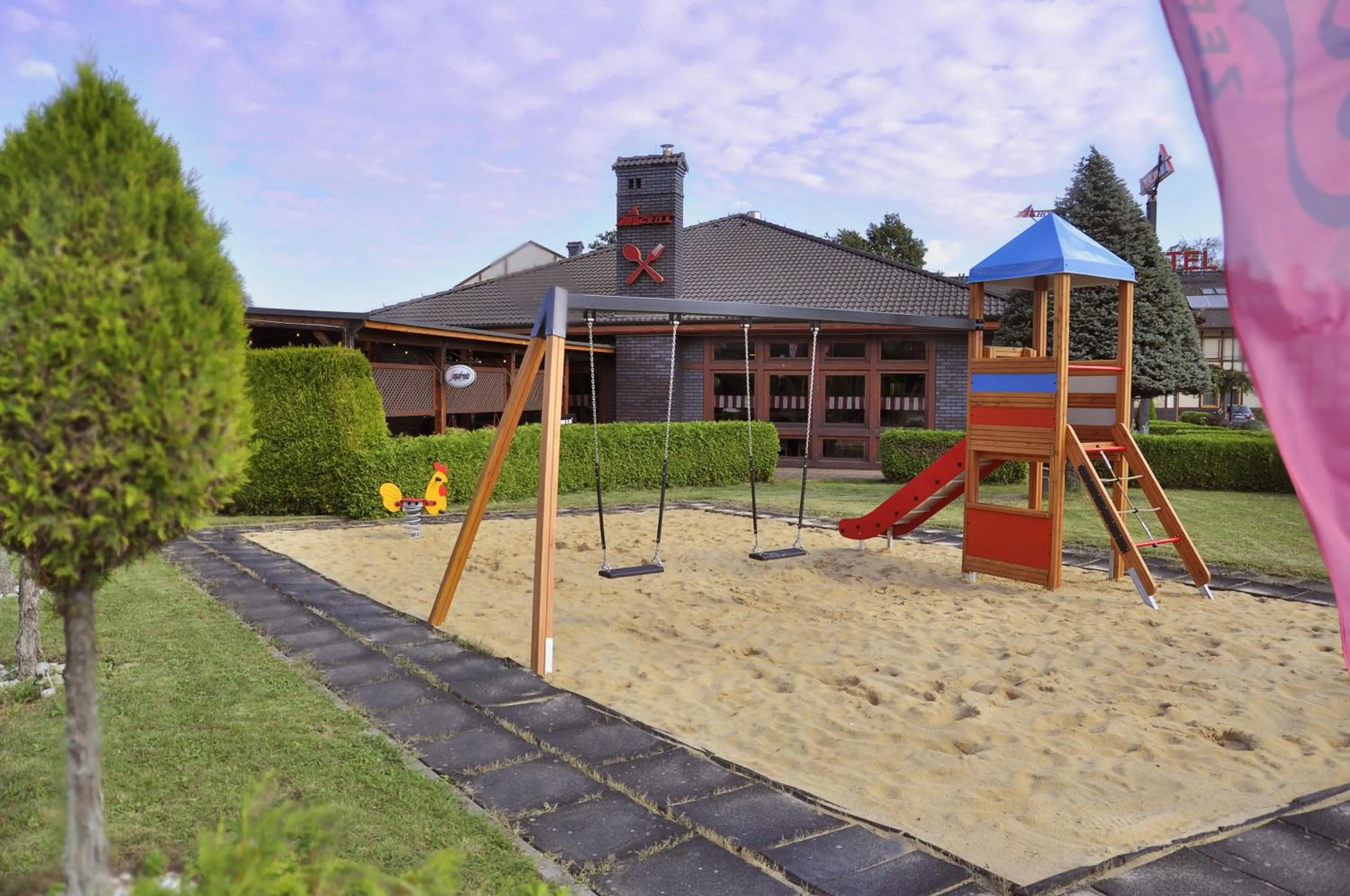 Children play ground in Ahotel