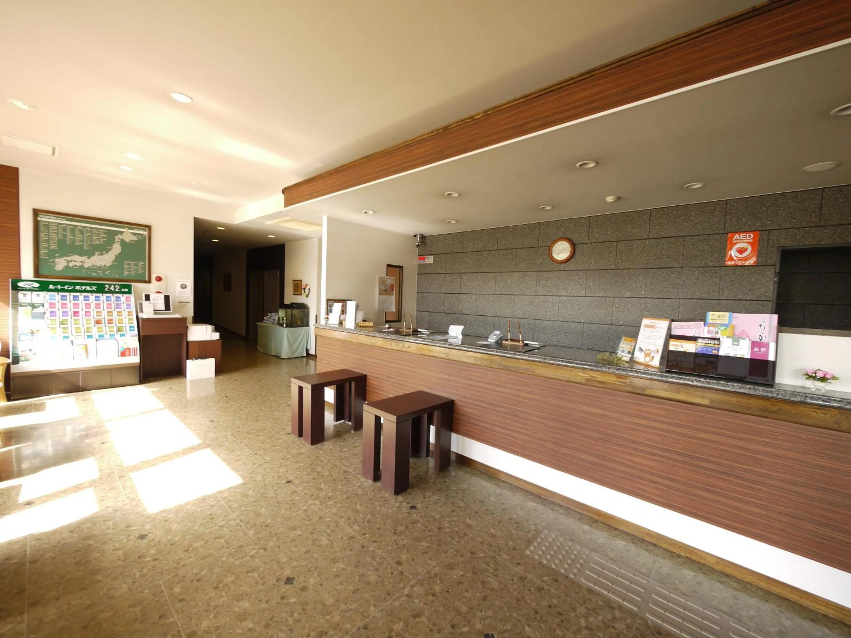 Lobby or reception in Hotel Route-Inn Nakano