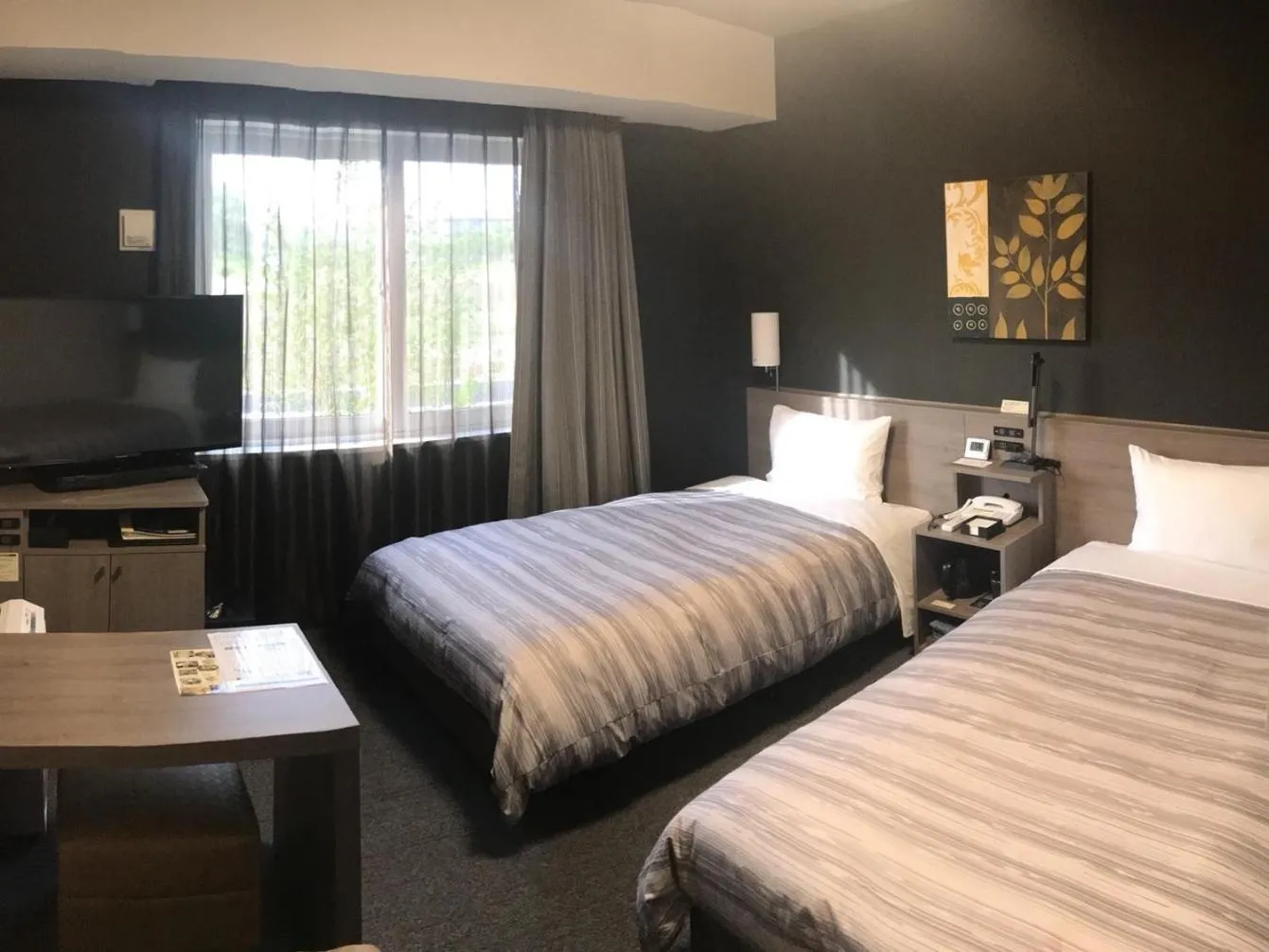 Photo of the whole room, Bed in Hotel Route-Inn Nakano