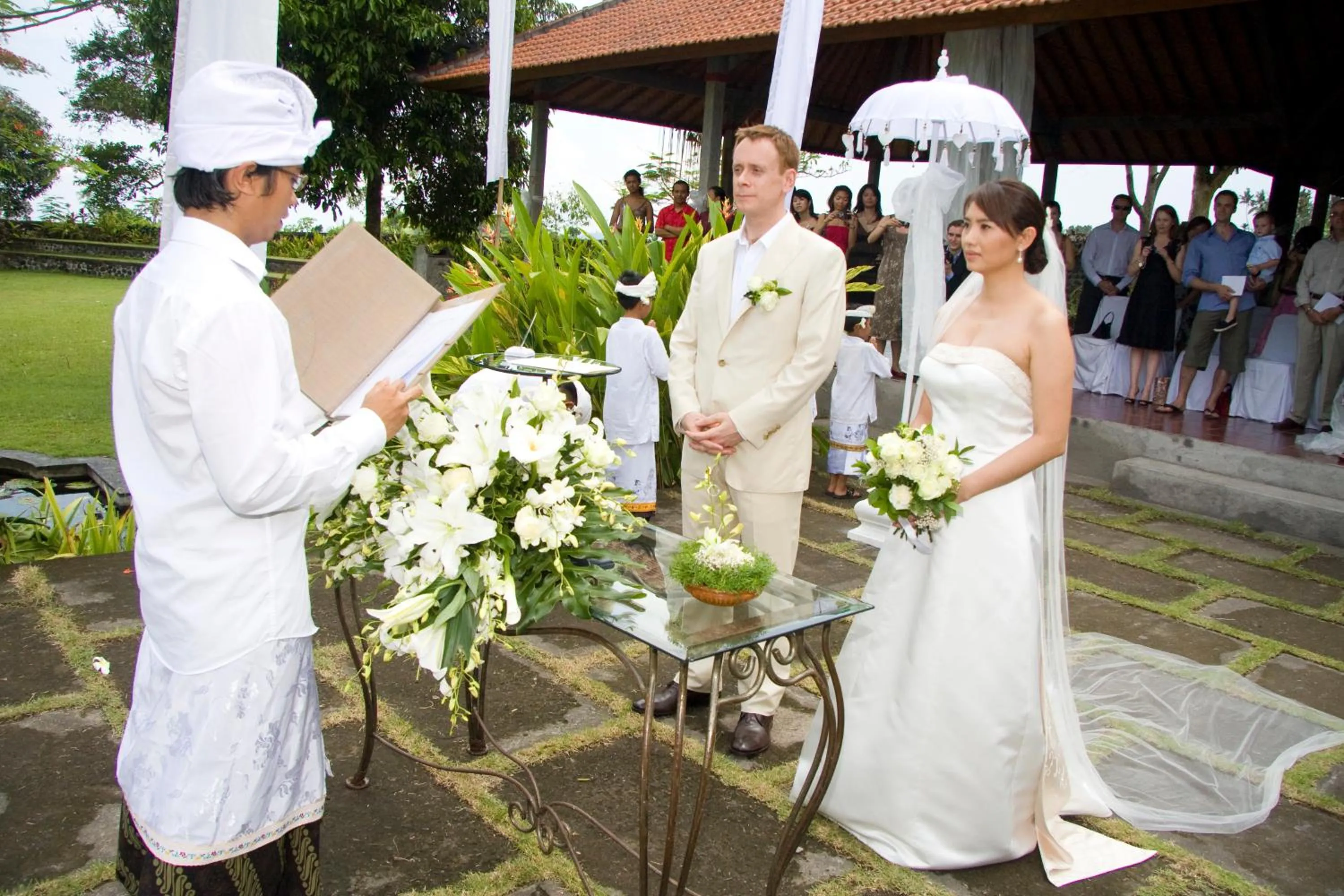 People in Tirta Ayu Hotel and Restaurant