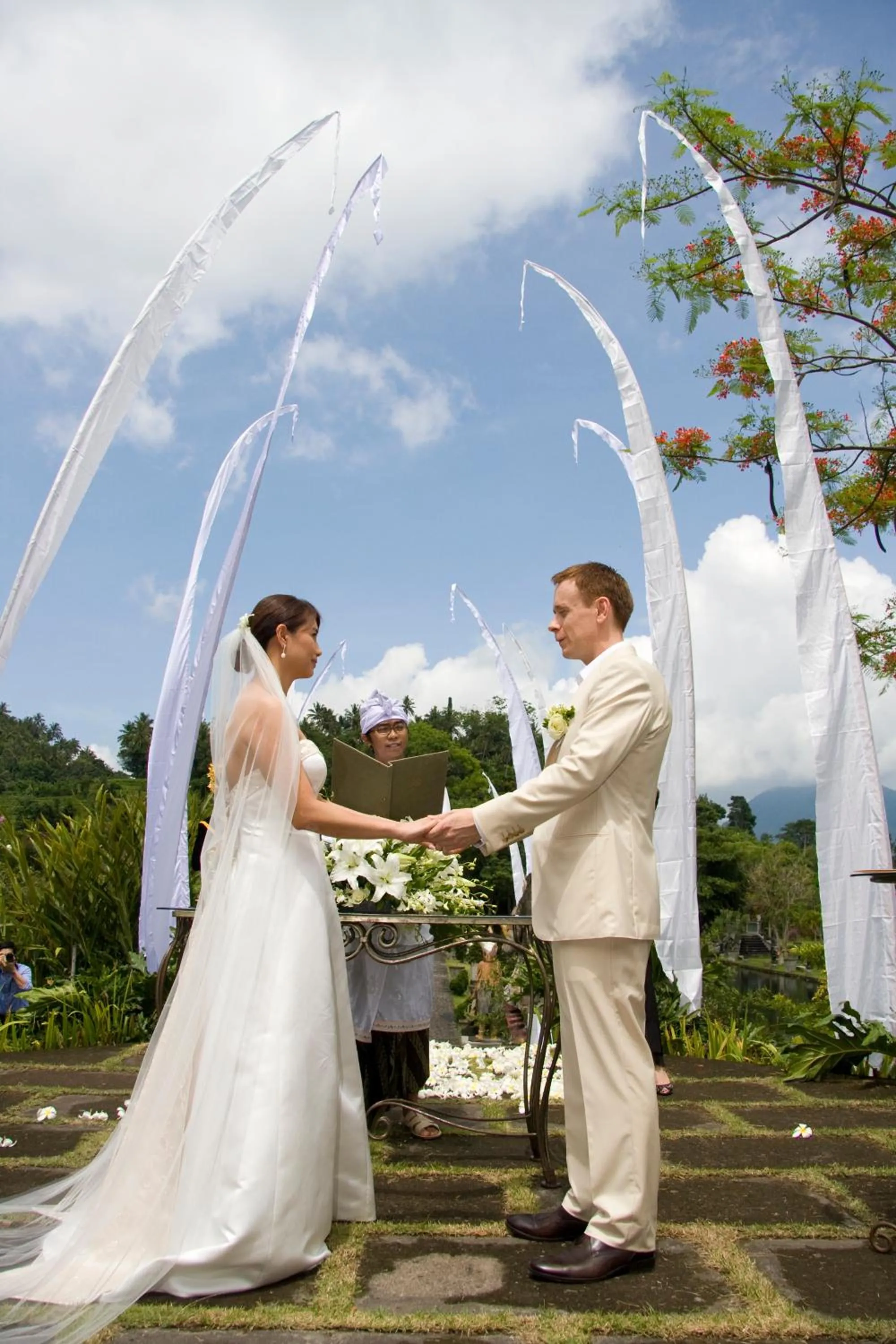 People in Tirta Ayu Hotel and Restaurant
