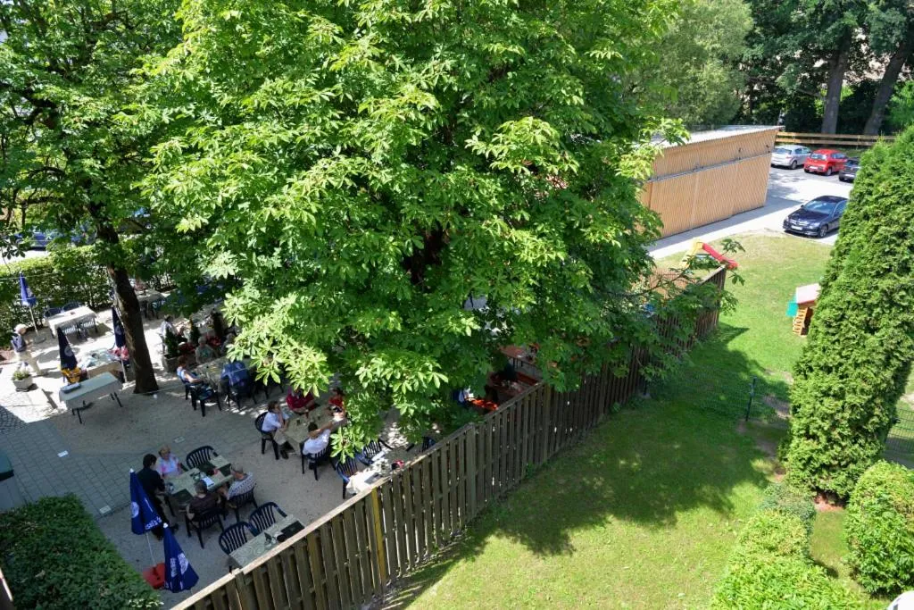 Garden view in Gasthof Kolb