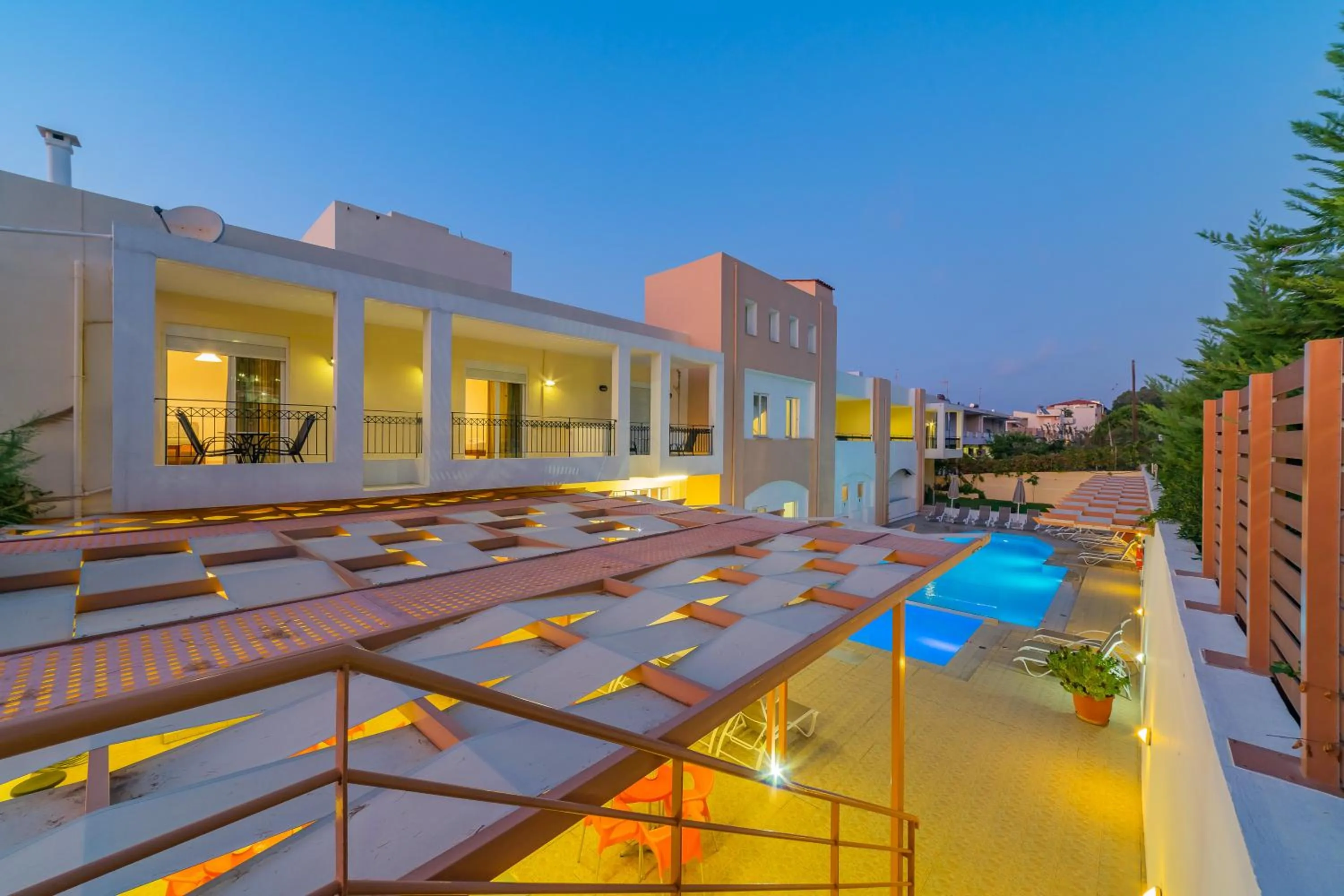 Property building in Matthias Hotel Apartments