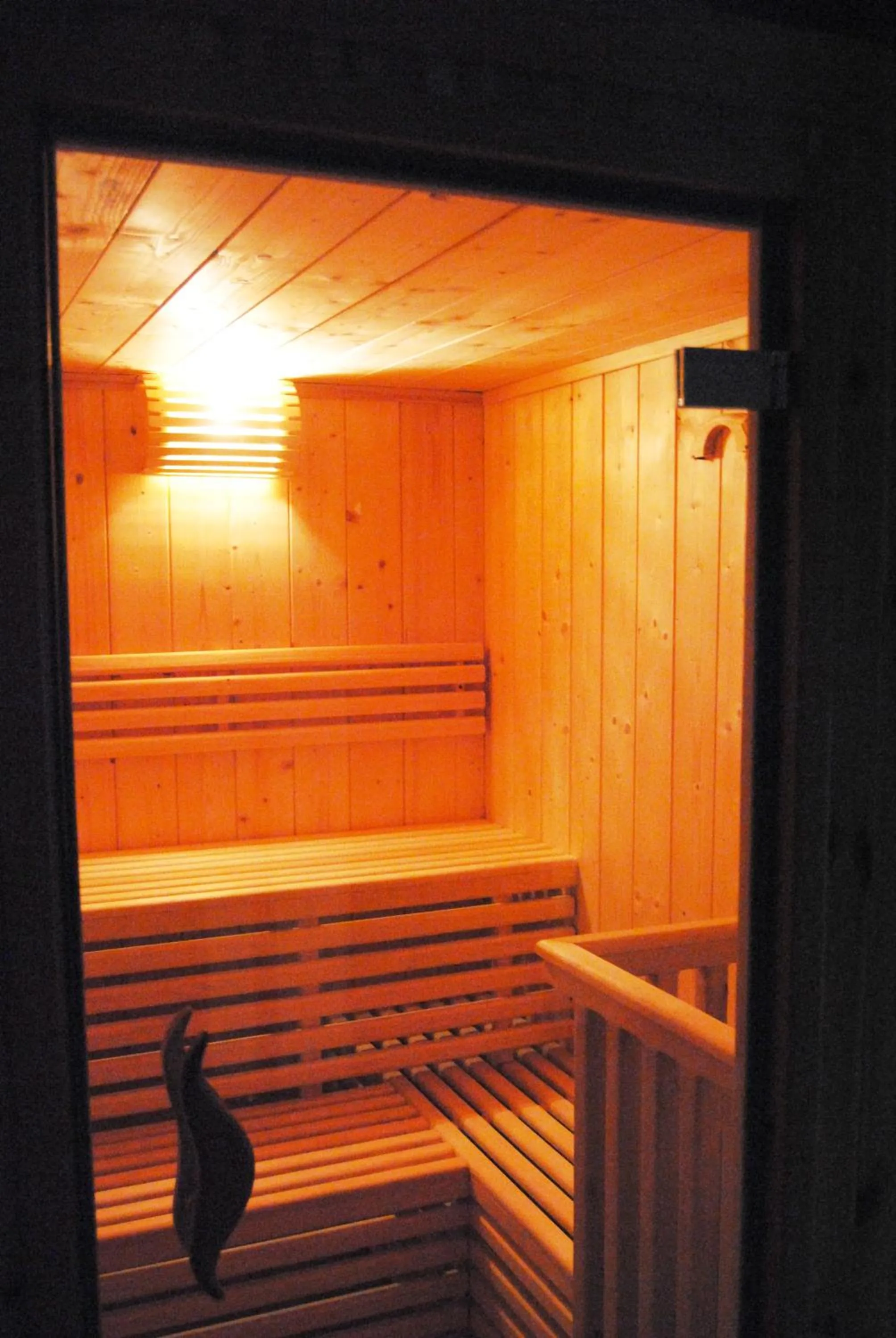 Sauna in Hotel La Perla