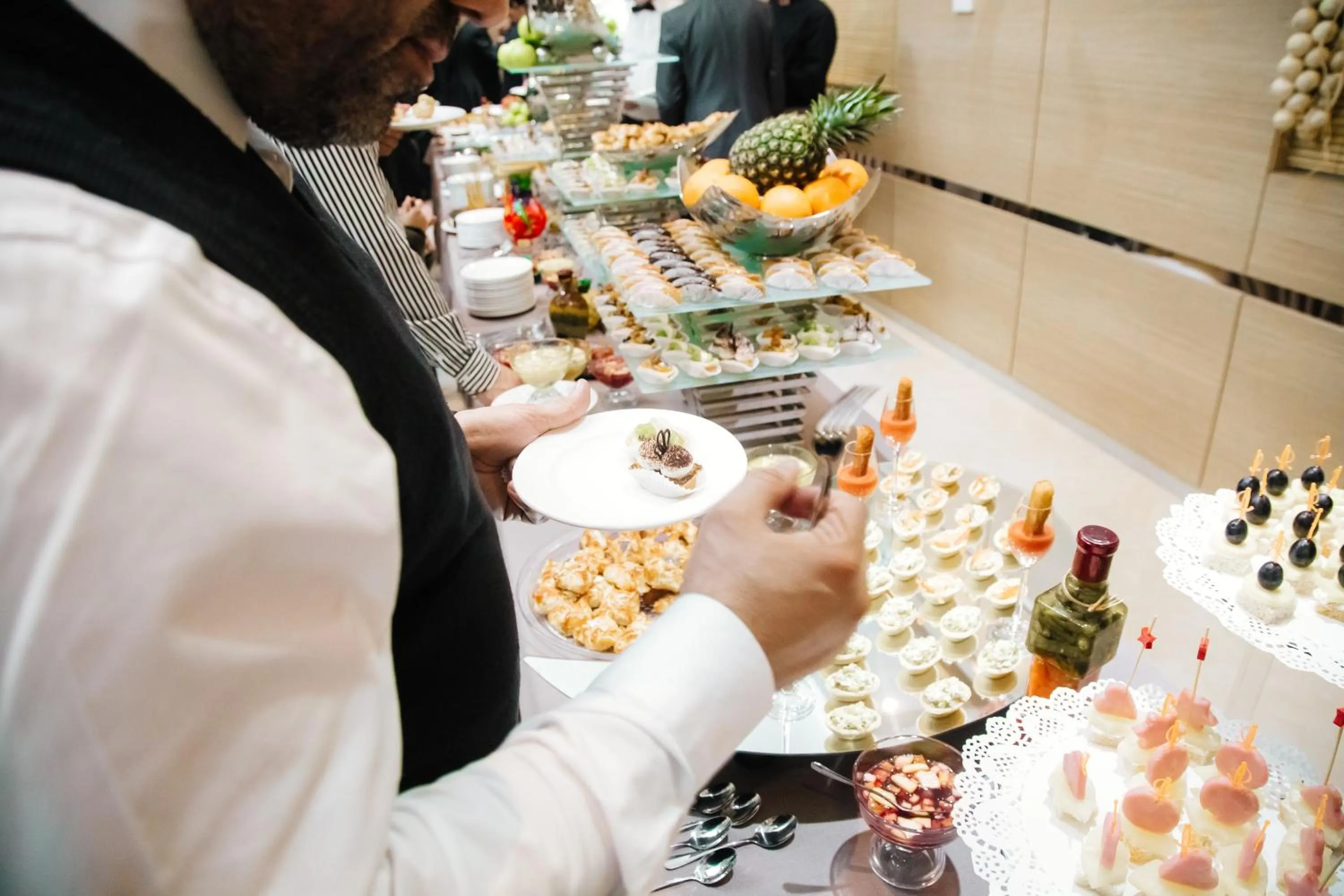 group of guests in West Shine Hotel