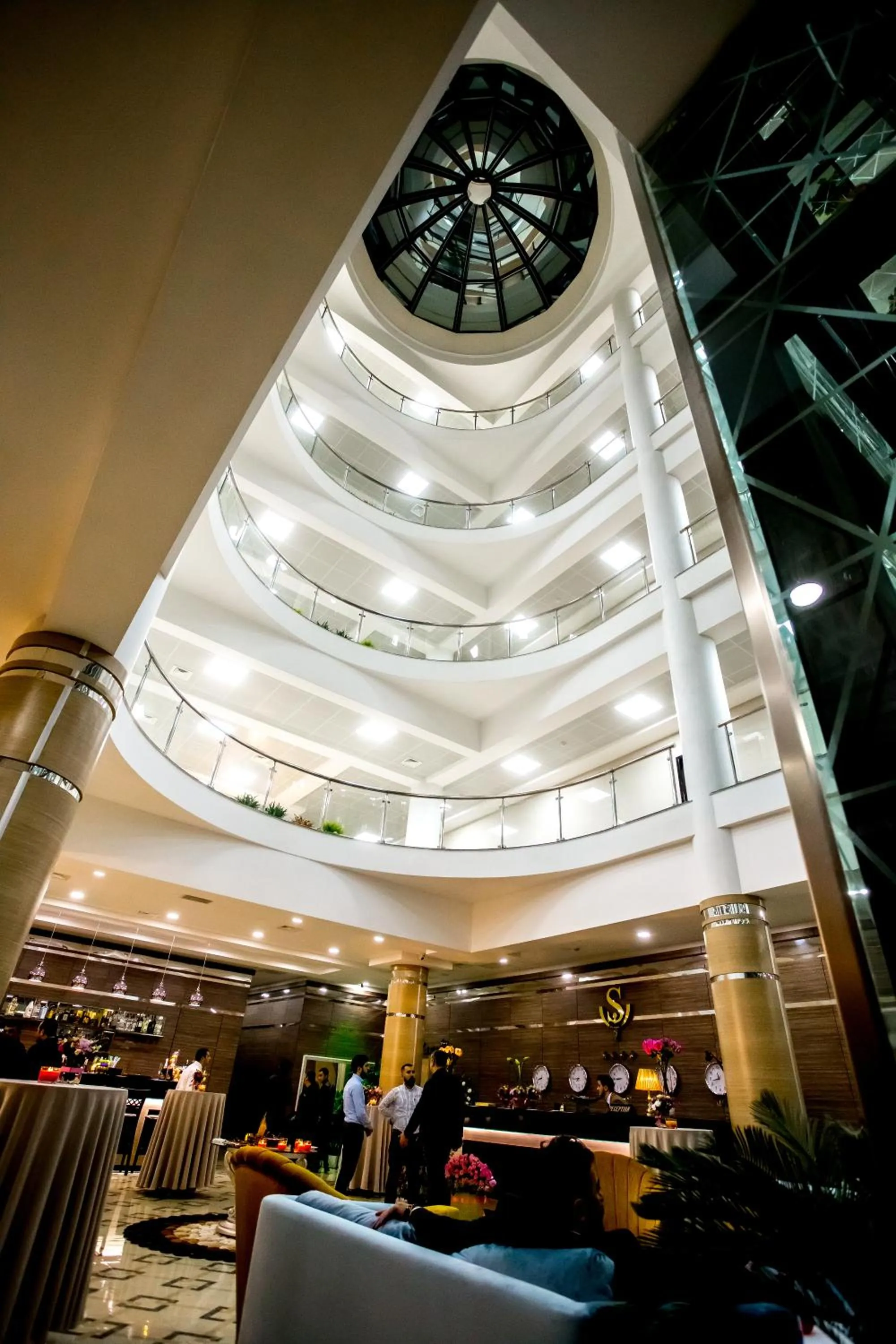 Lobby or reception in West Shine Hotel