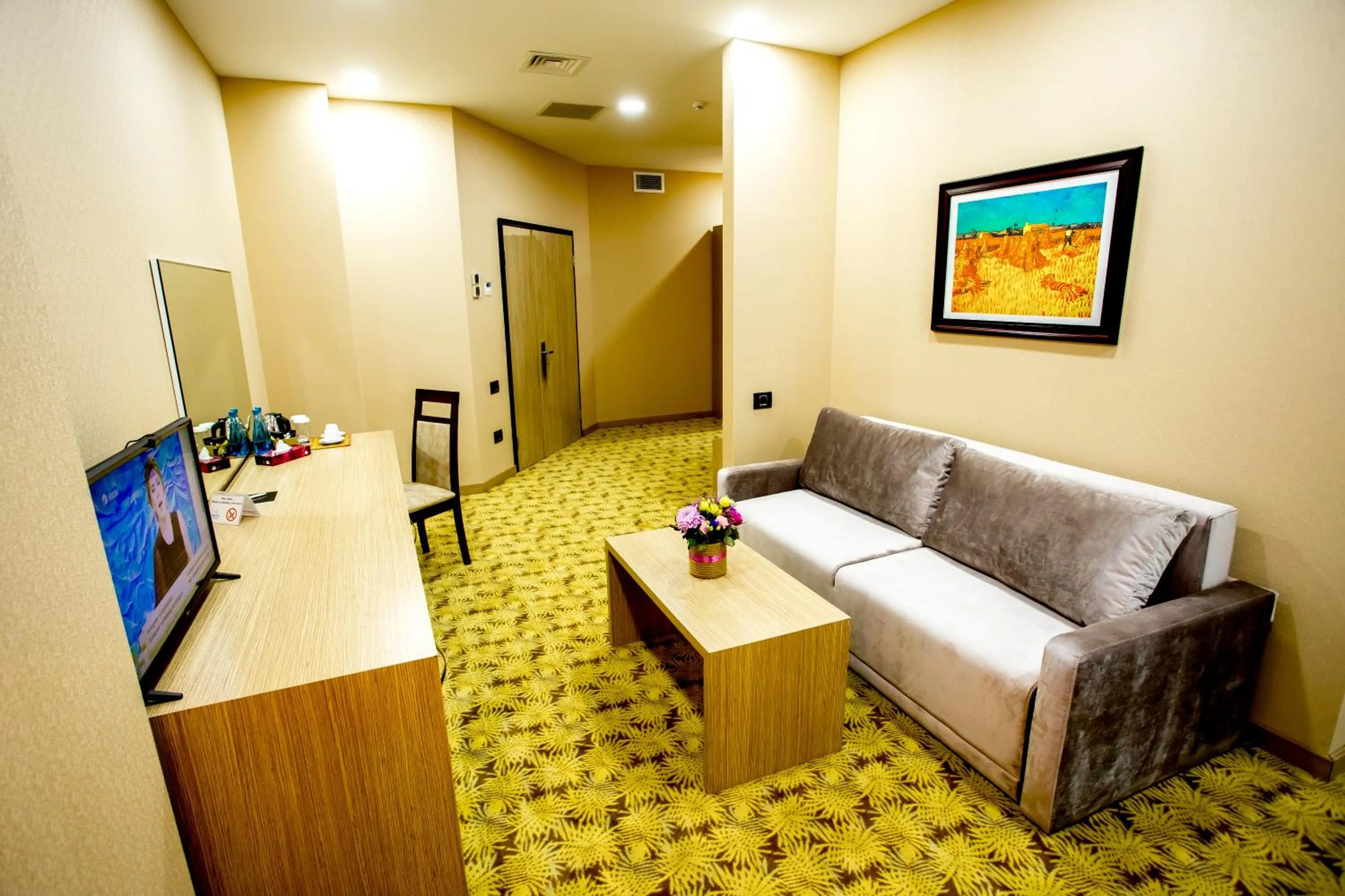 Living room in West Shine Hotel